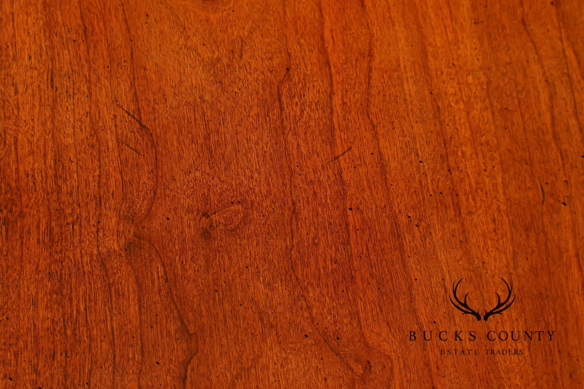American Drew Traditional Cherry Dining Table With Two Leaves
