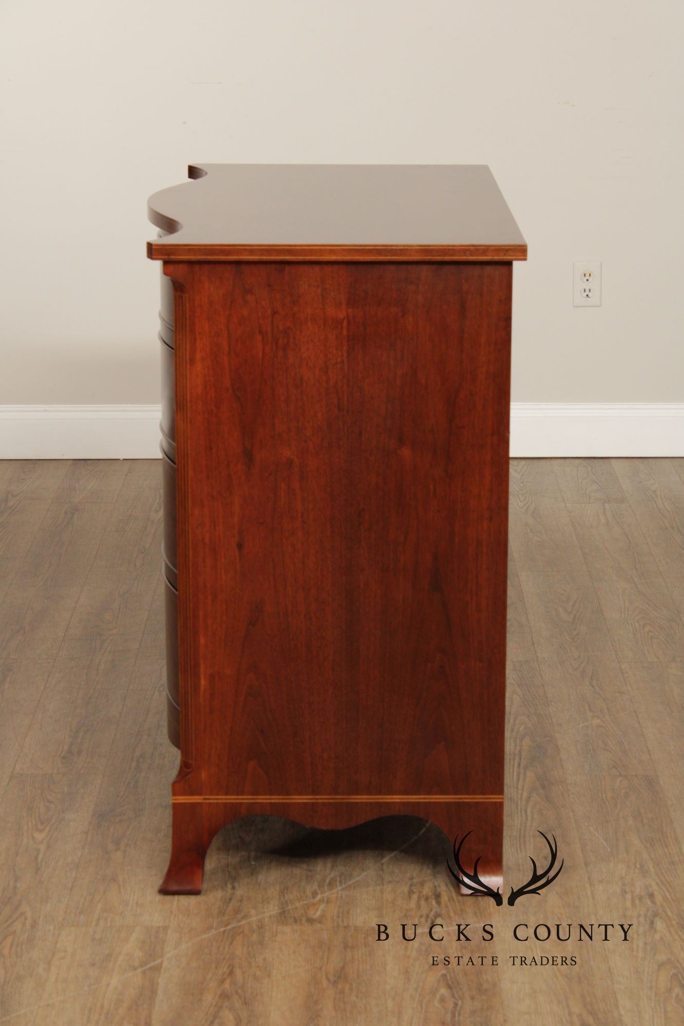 Baker Williamsburg Reproduction Mahogany Chest of Drawers