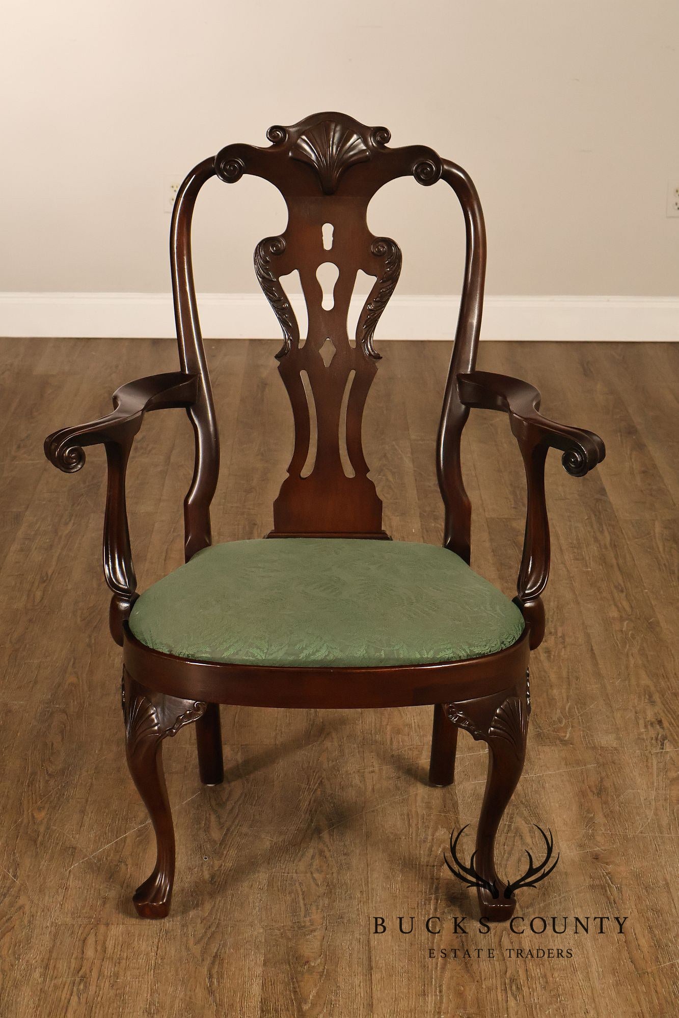 Henredon 'Rittenhouse Square' Set of Six Mahogany Dining Chairs