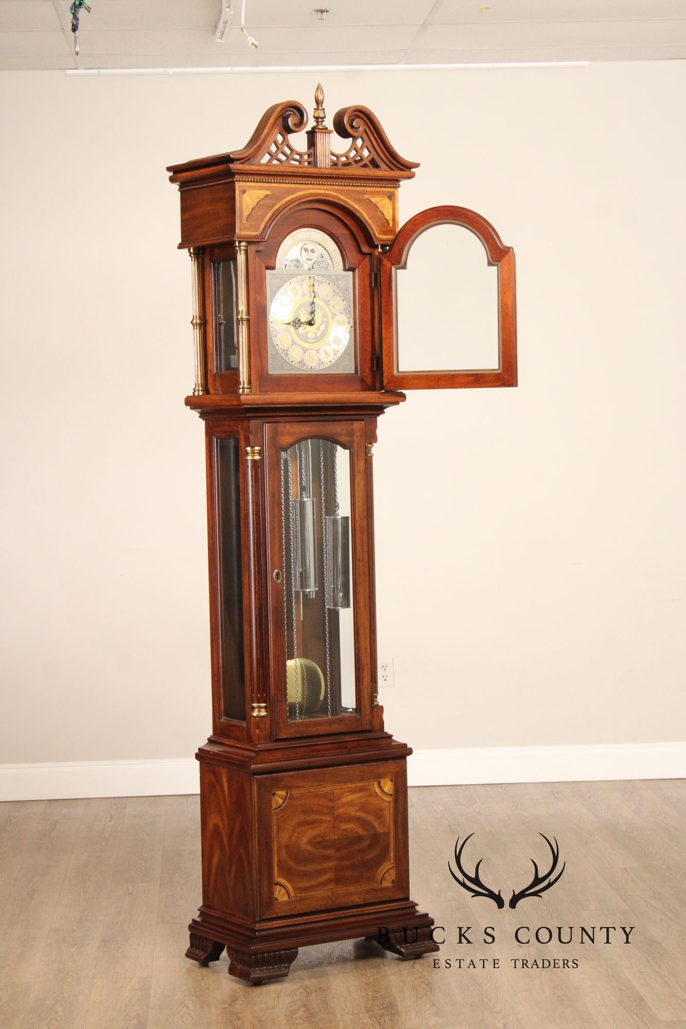 Ridgeway Bicentennial Tall Case Grandfather Clock
