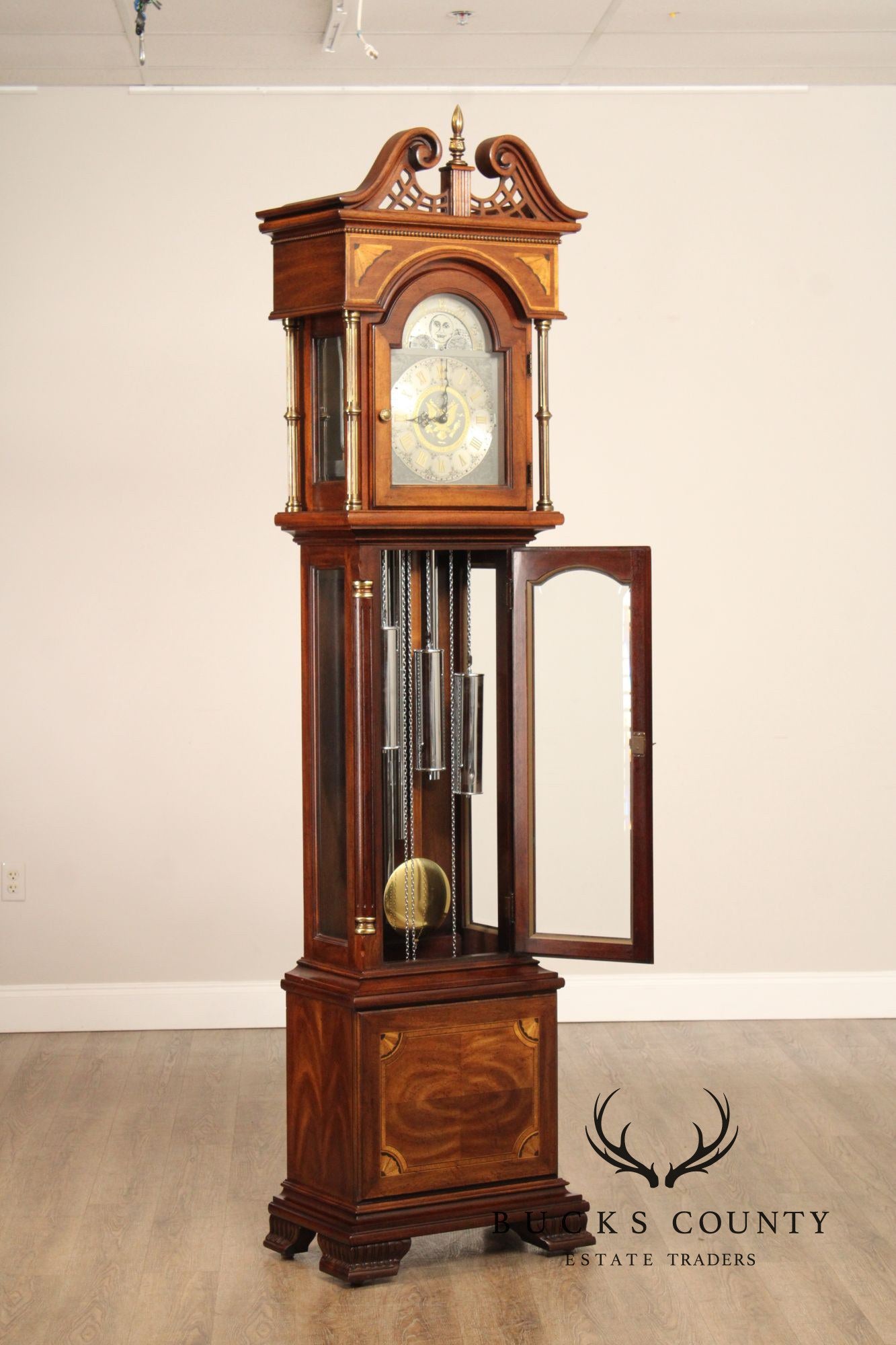 Ridgeway Bicentennial Tall Case Grandfather Clock