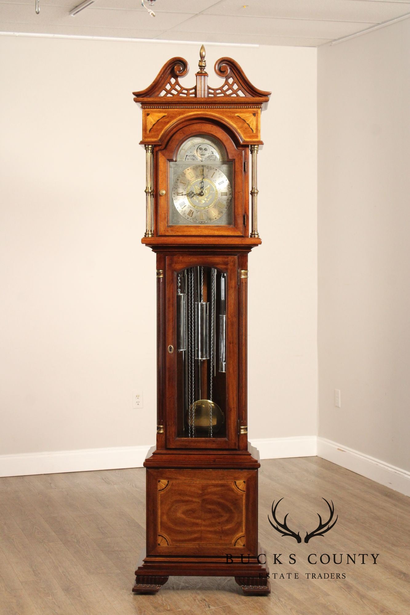 Ridgeway Bicentennial Tall Case Grandfather Clock
