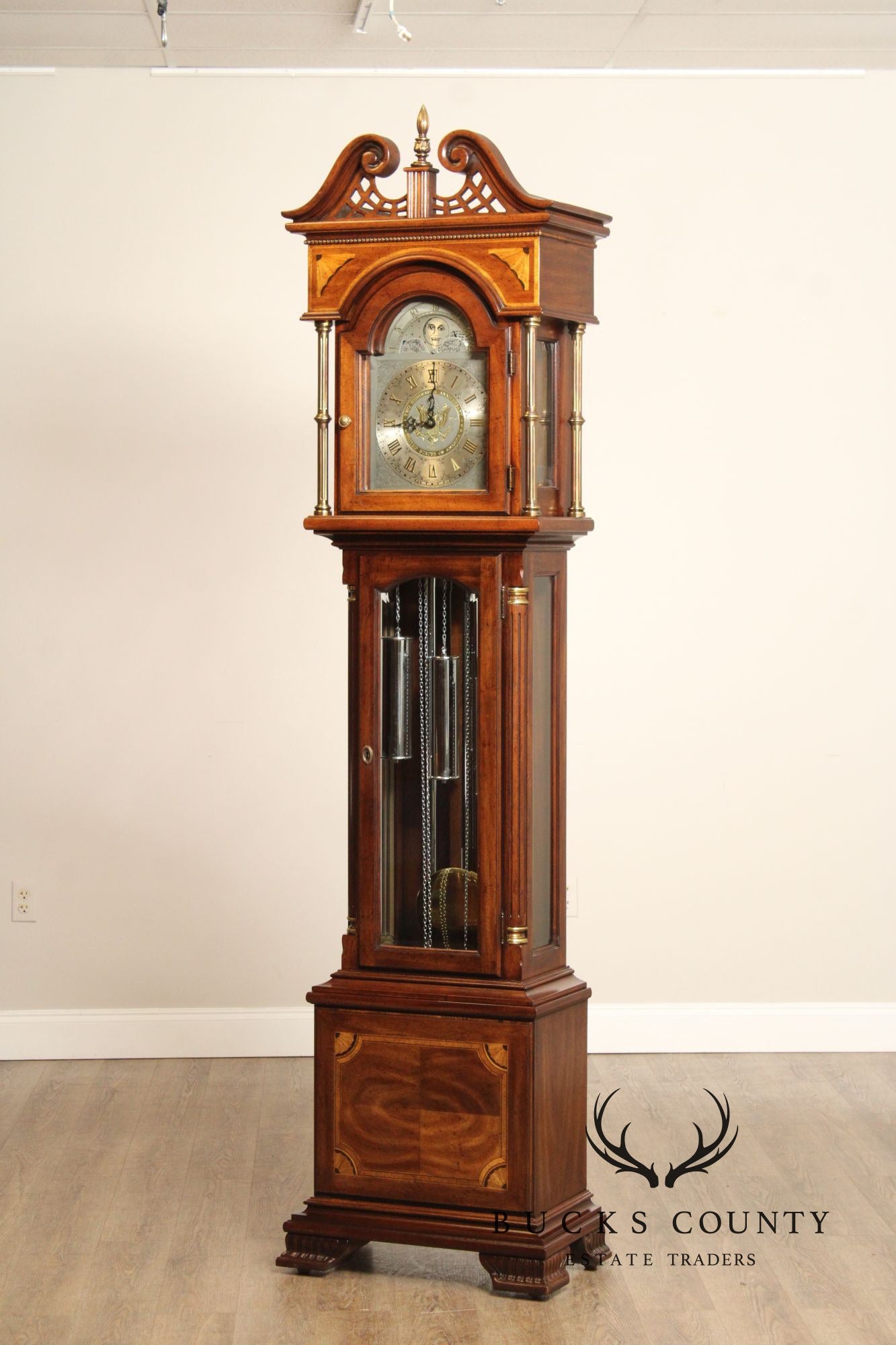 Ridgeway Bicentennial Tall Case Grandfather Clock