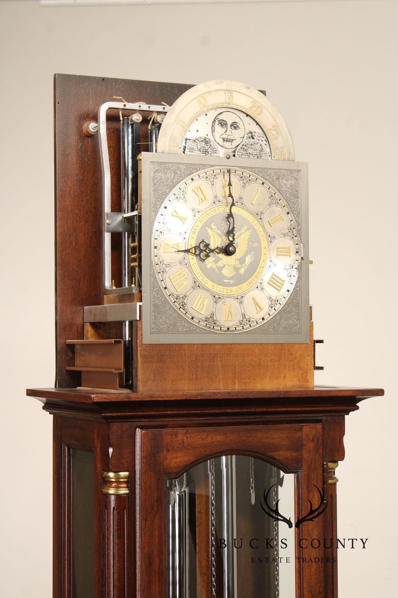 Ridgeway Bicentennial Tall Case Grandfather Clock