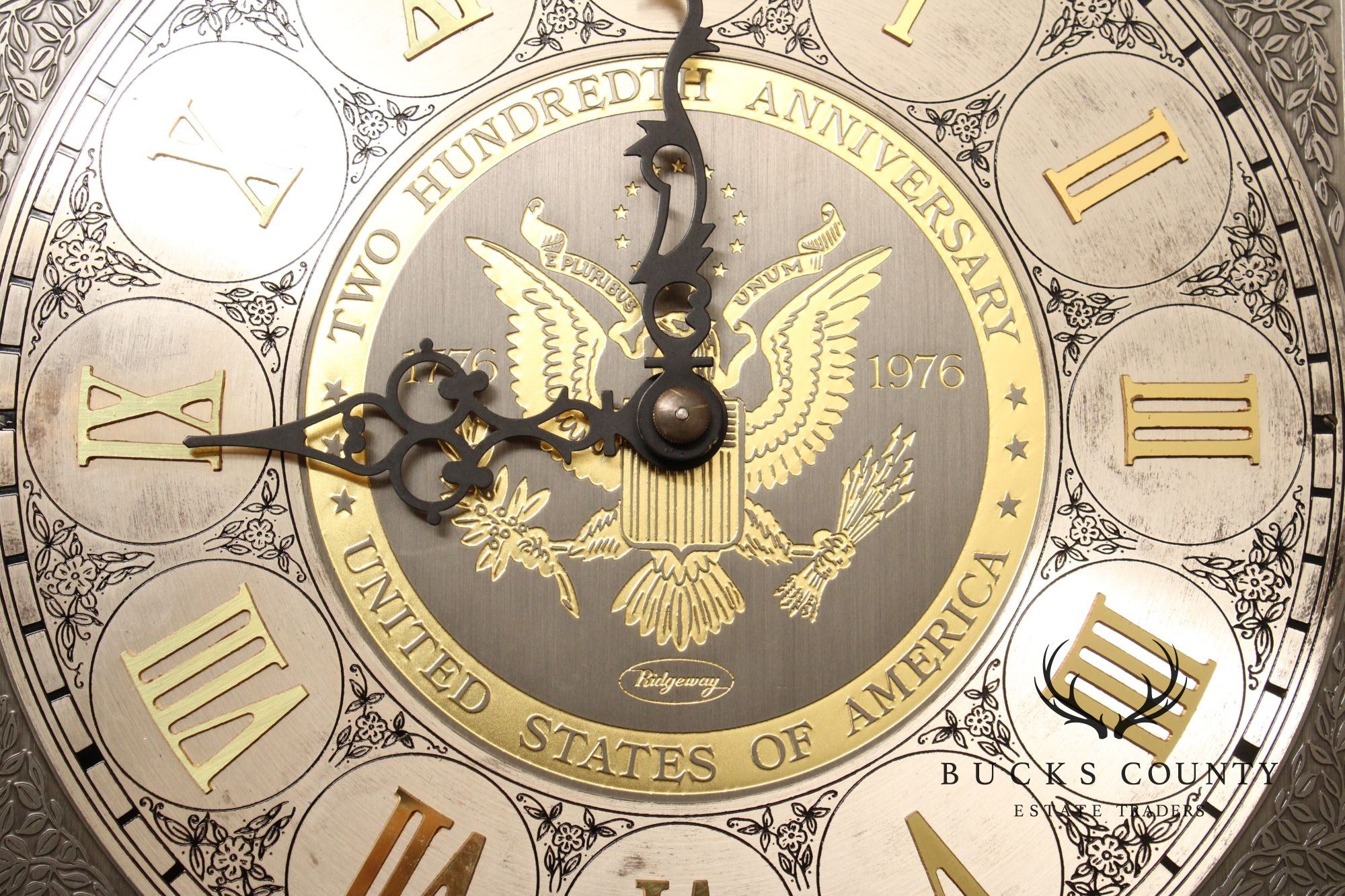Ridgeway Bicentennial Tall Case Grandfather Clock