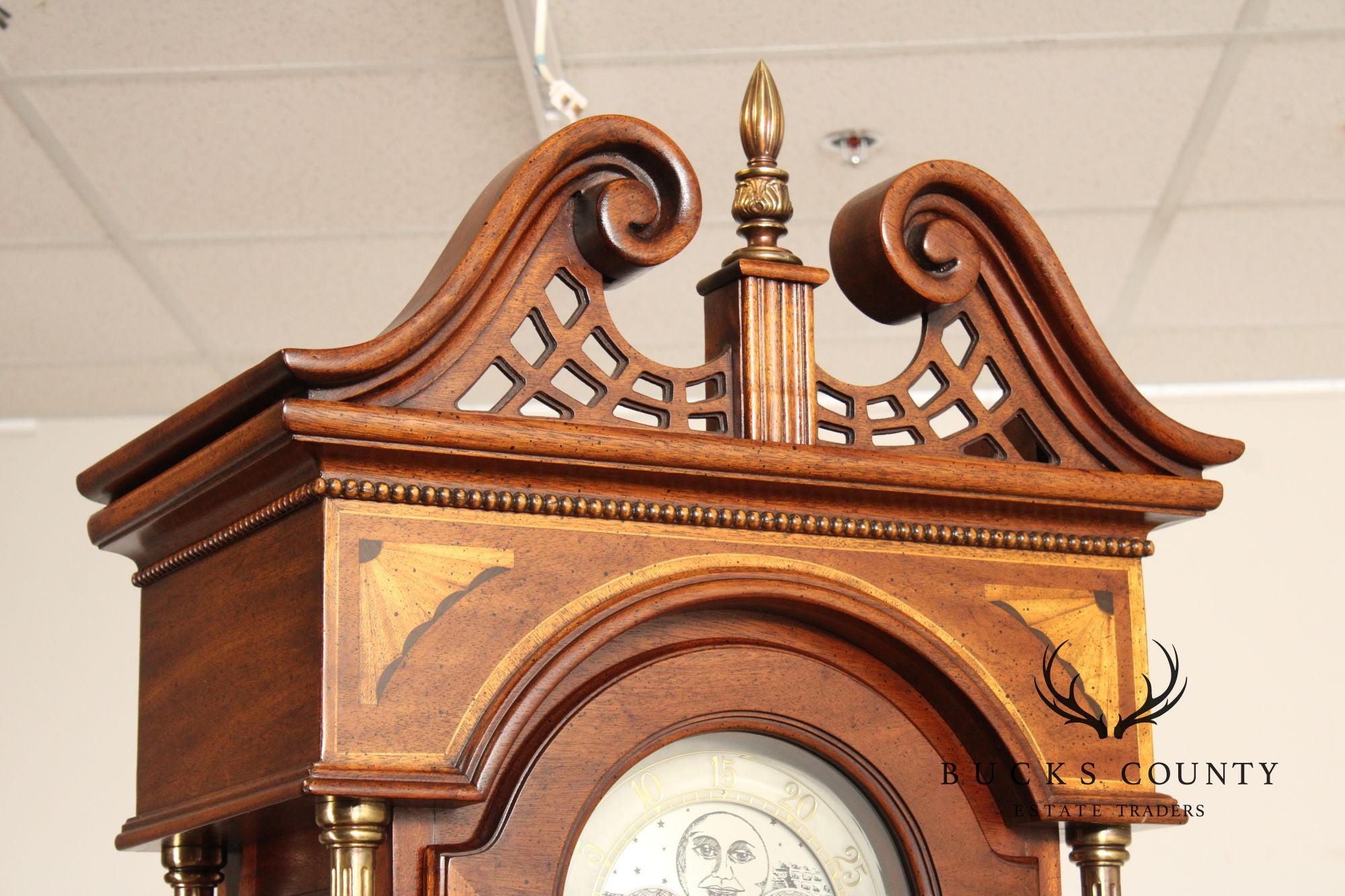 Ridgeway Bicentennial Tall Case Grandfather Clock