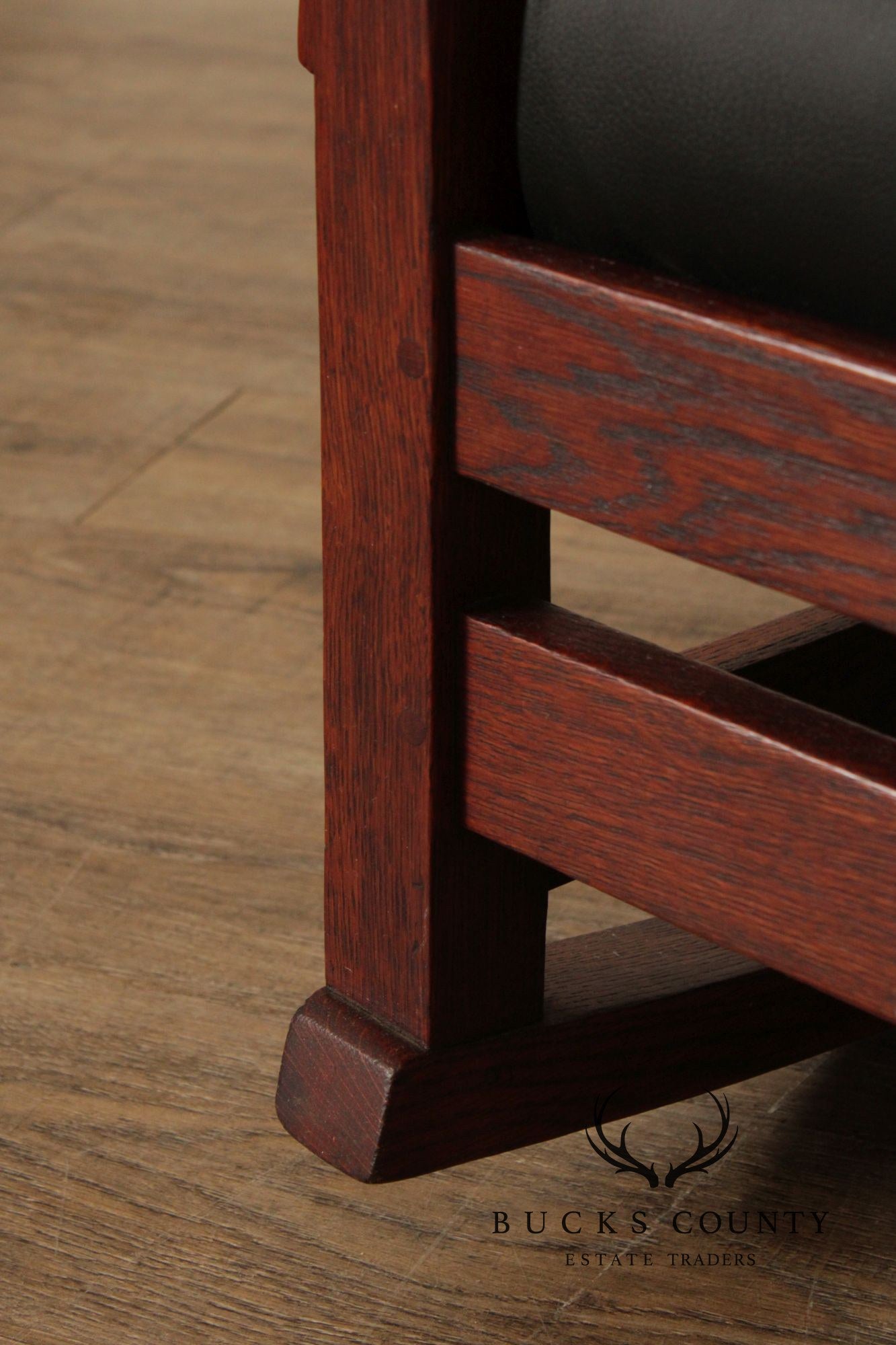 Mission Style Antique Oak Rocking Chair