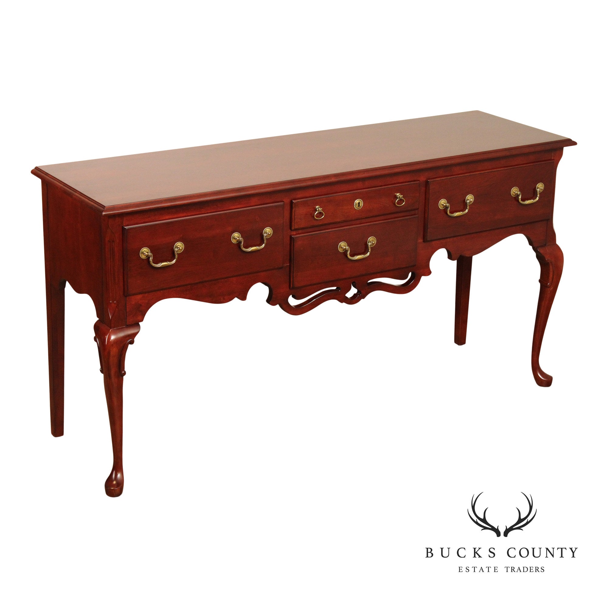 Pennsylvania House Queen Anne Style Cherry Sideboard