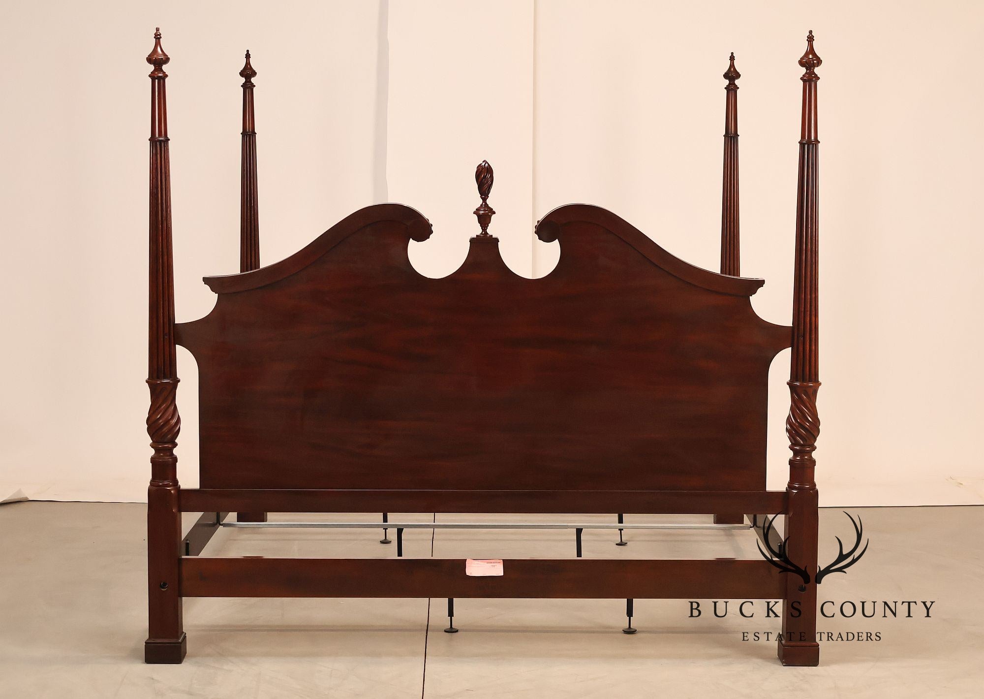 Henkel Harris King Mahogany Poster Bed