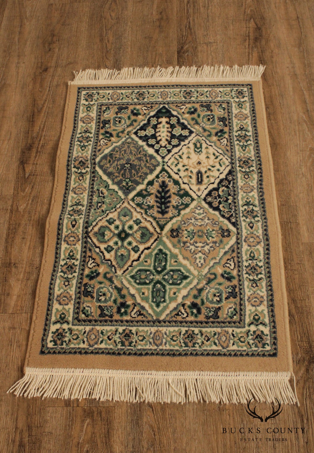 Kirman Panel Prayer Rug 3' x 2'