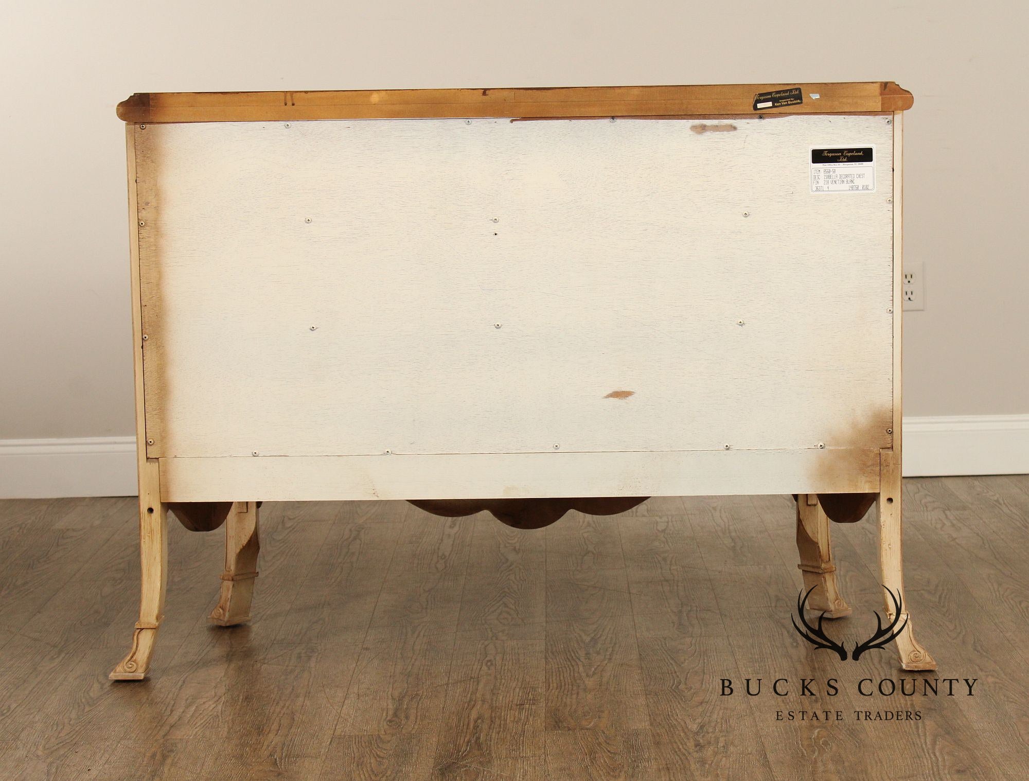 Ferguson Copeland 'Isabella' Paint Decorated Commode