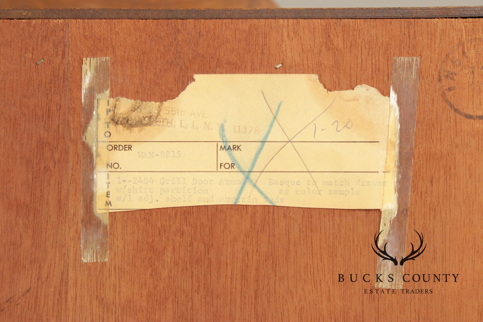 John Stuart French Louis XVI Style Pair of Vintage Armoires