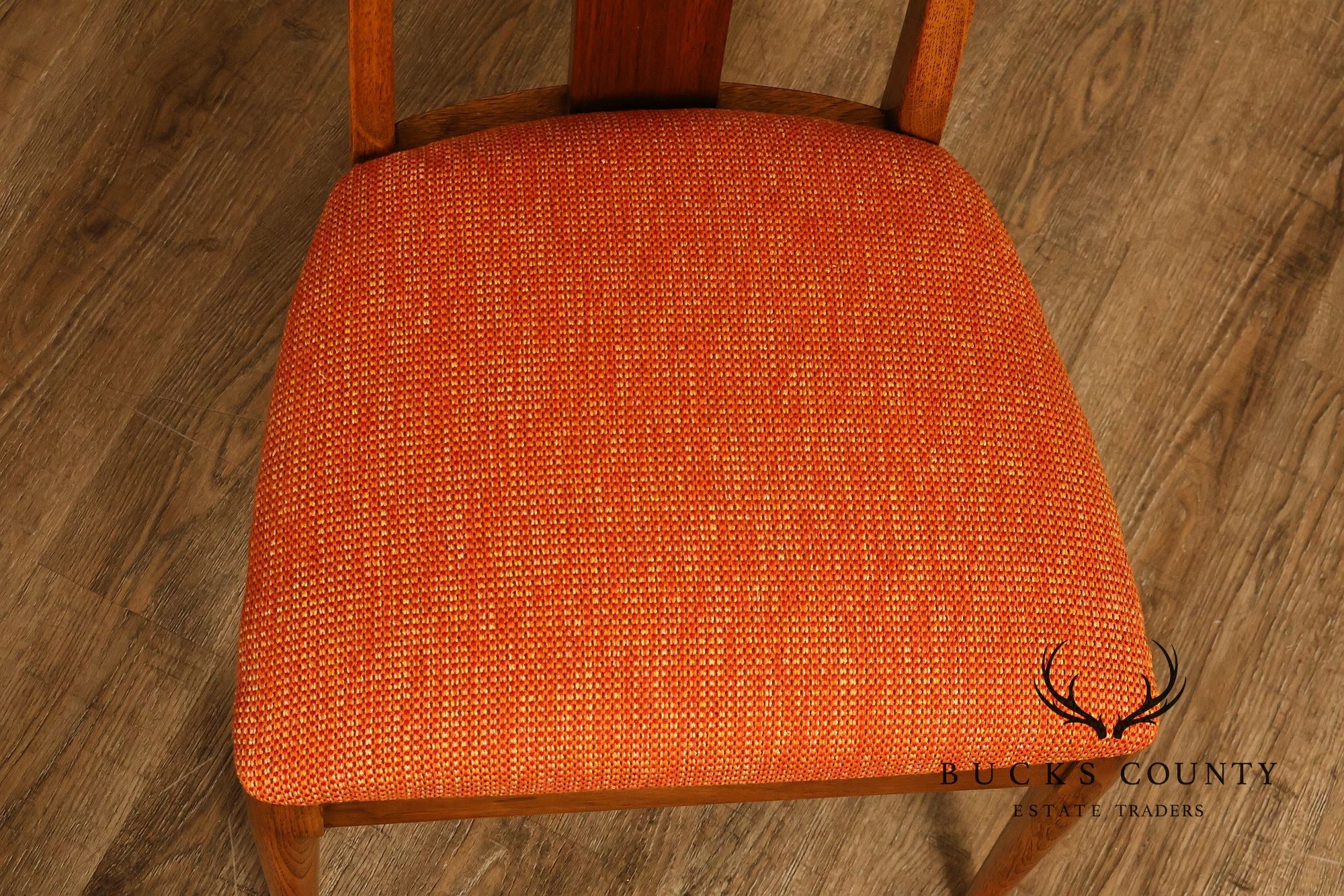 Broyhill 'Brasilia' Mid Century Modern Set of Four Walnut Dining Chairs