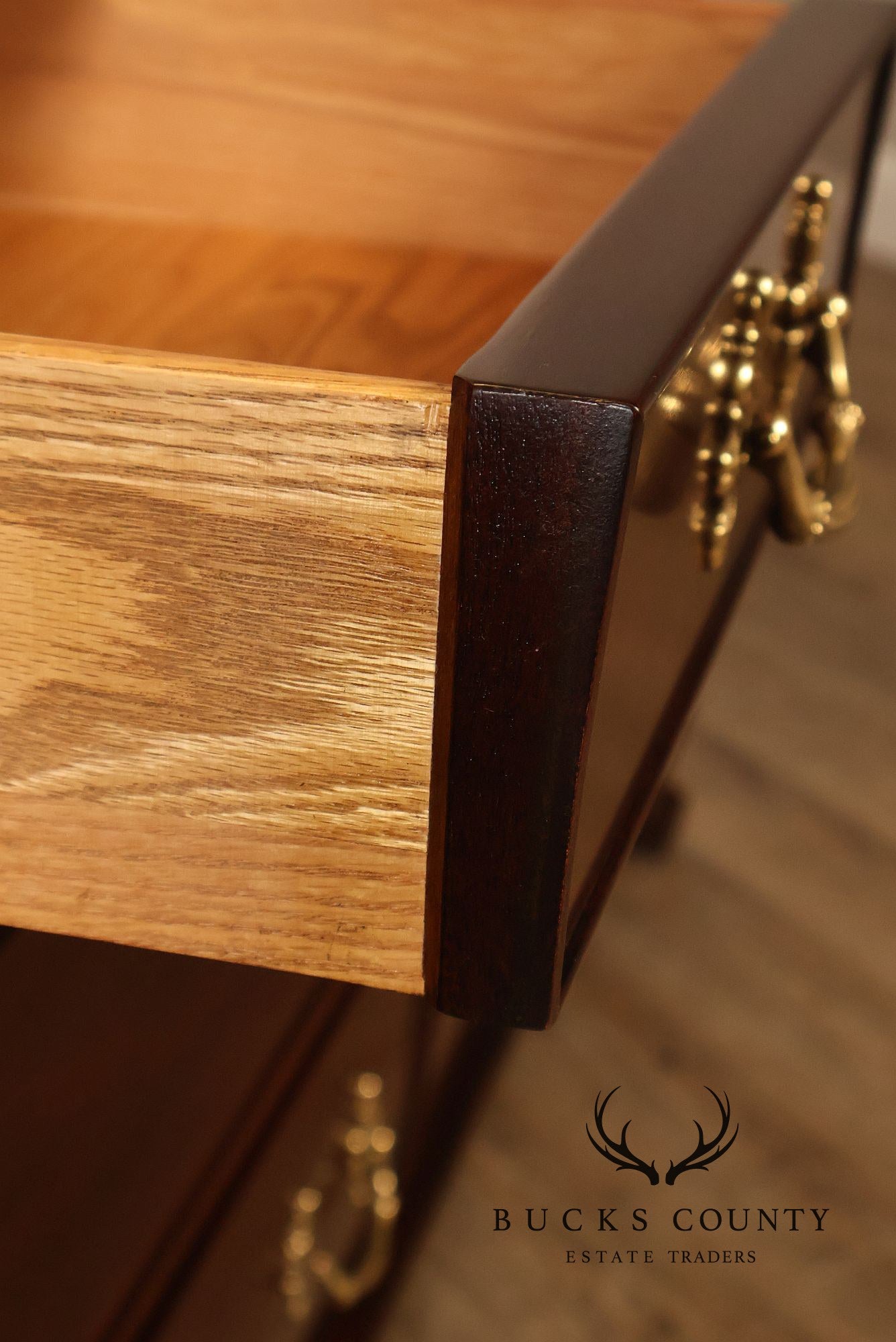 Henkel Harris Solid Mahogany Long Dresser
