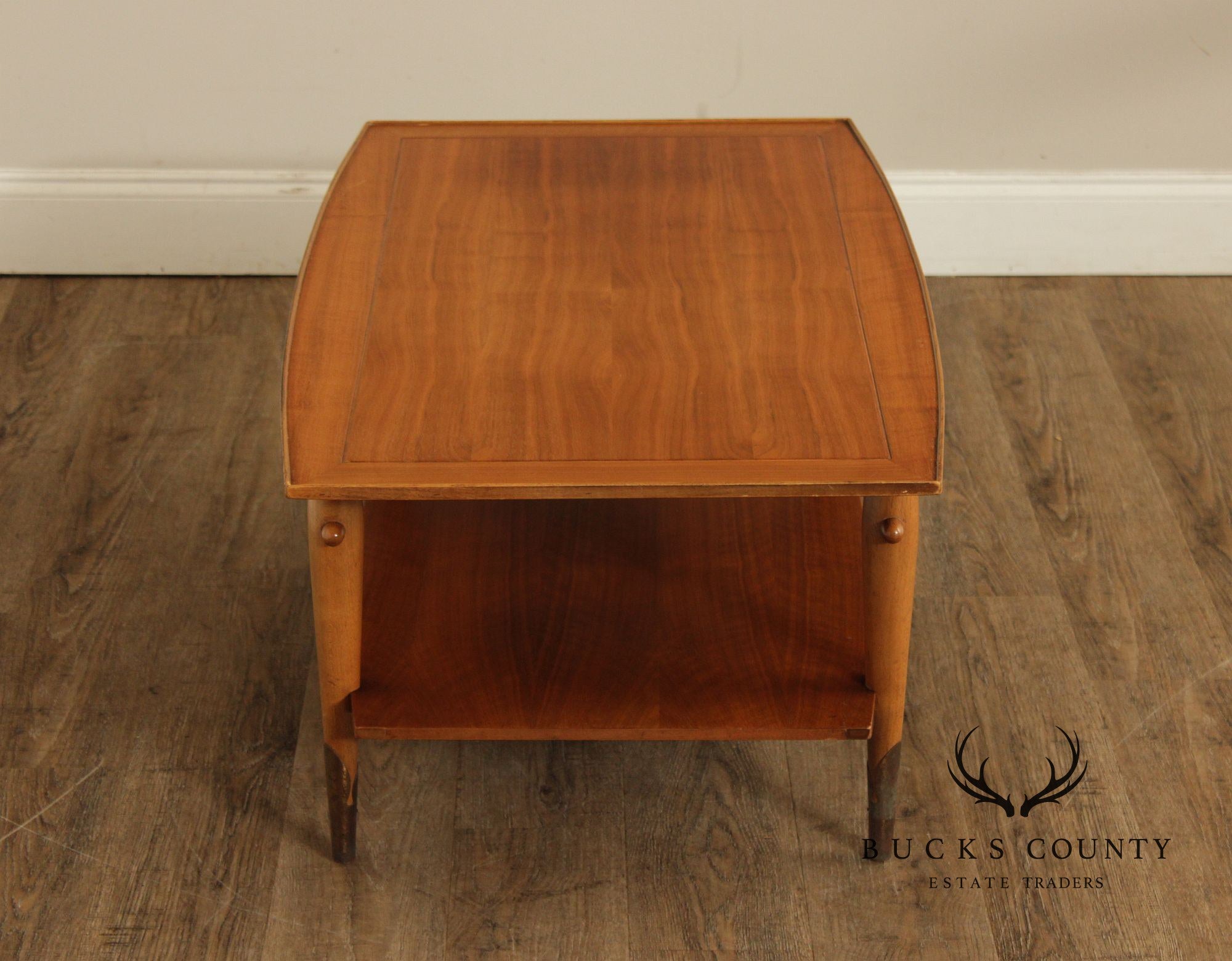 Lane Copenhagen Mid Century Modern Walnut Coffee Table