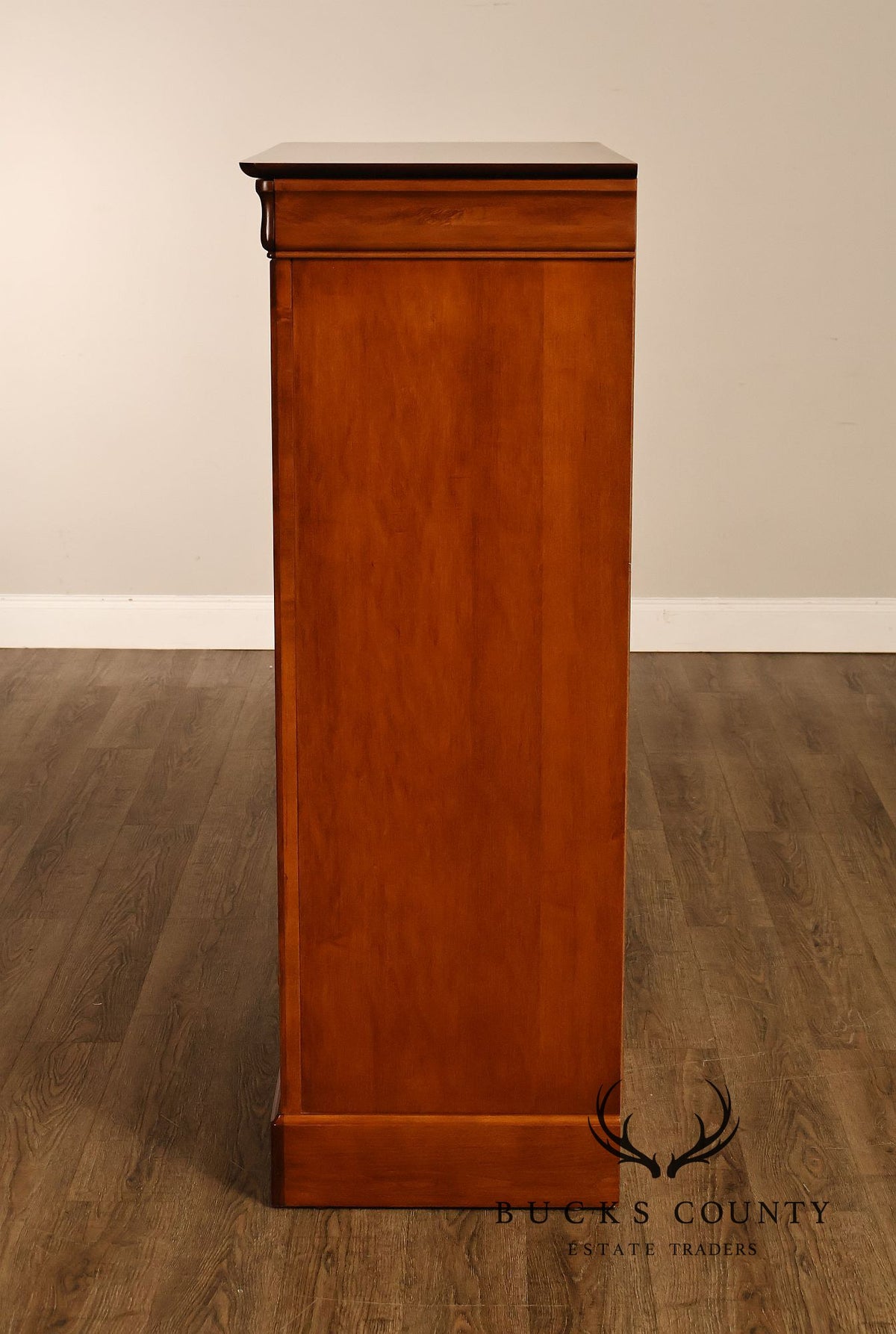 Shermag Louis Philippe Style Cherry Tall Chest