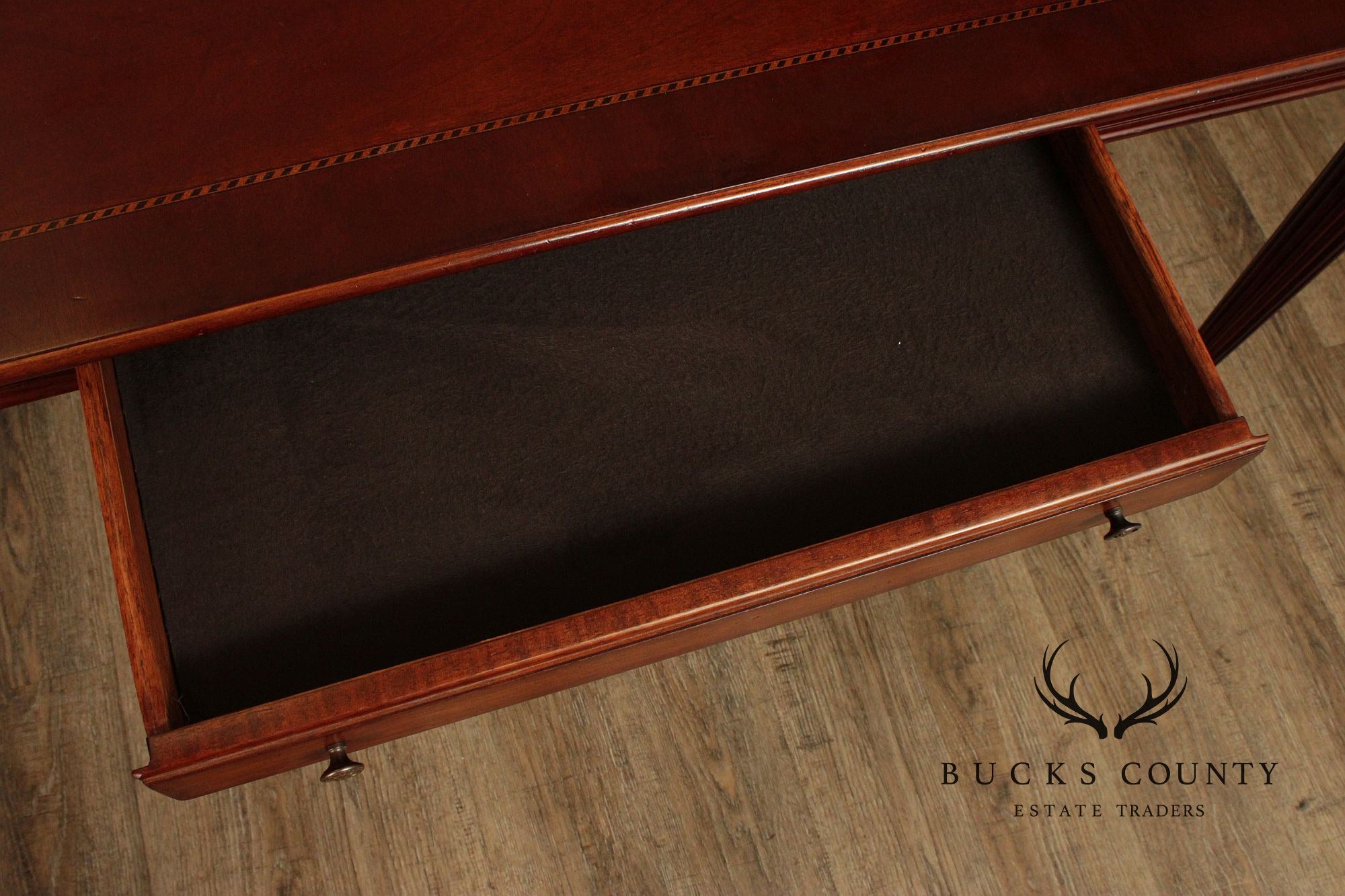 Lexington Palmer Home Collection Mahogany Neoclassical Writing Table Desk