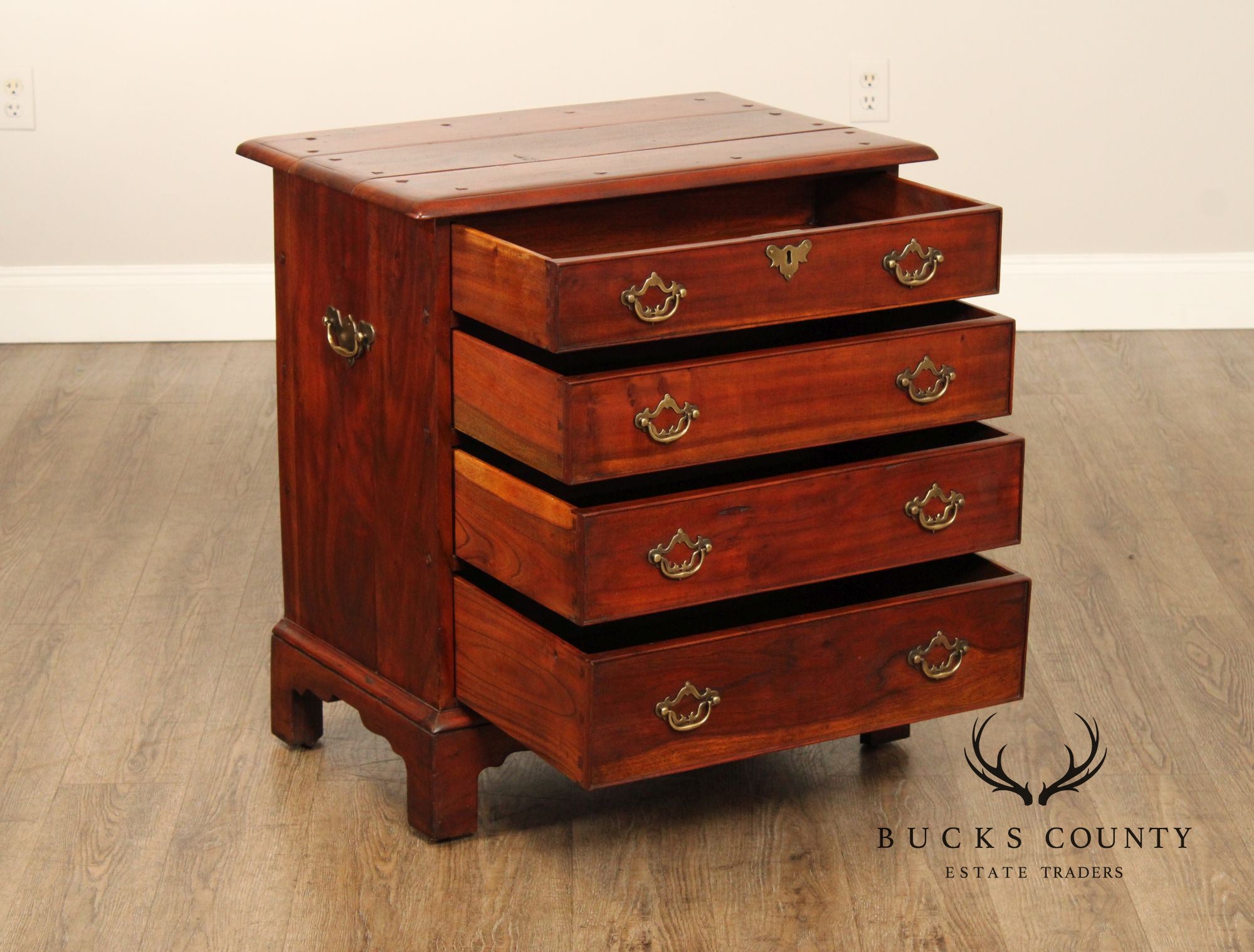 Theodore Alexander Chippendale Style Hardwood Chest