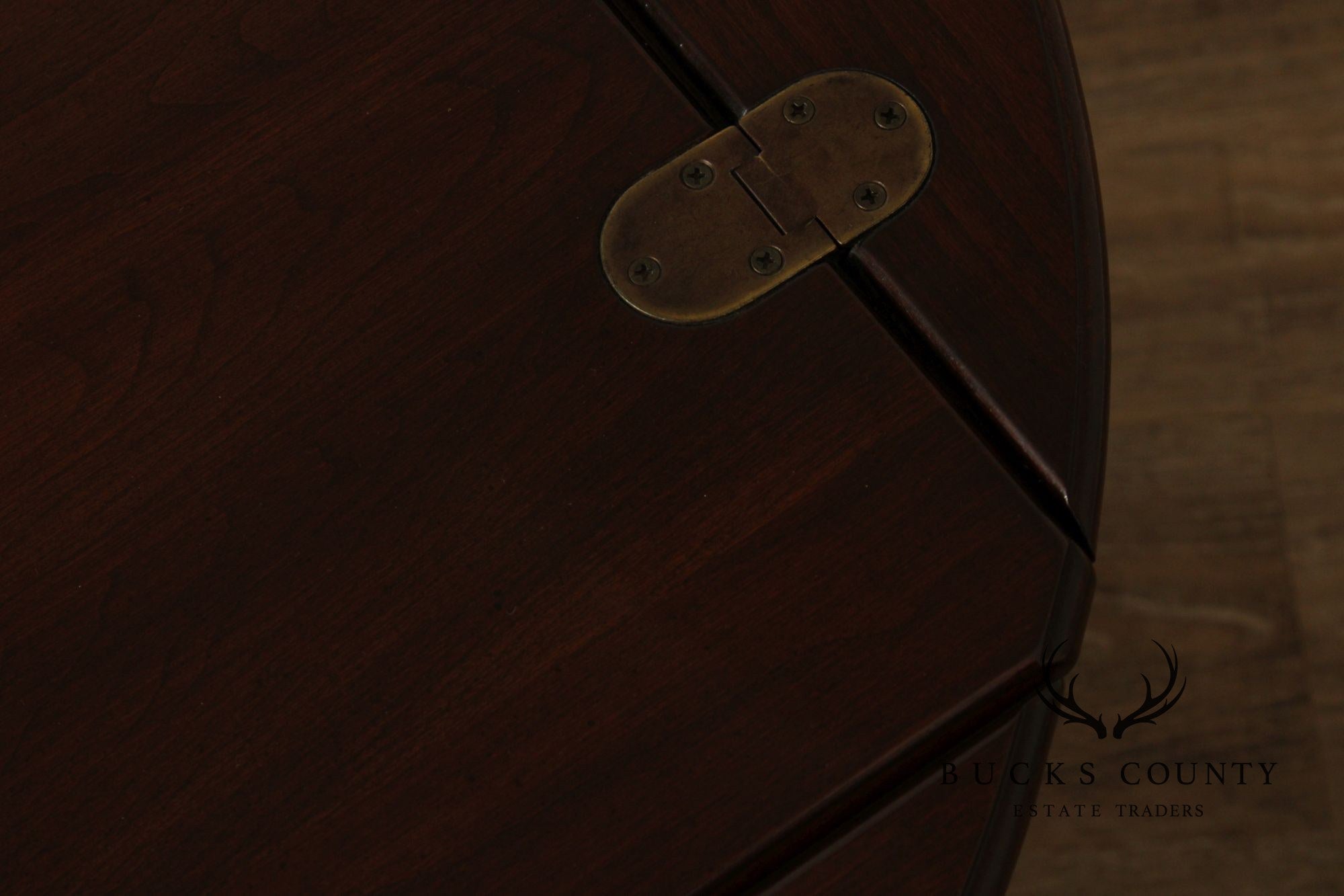 Ethan Allen Georgian Court Collection Chippendale Style Cherry Butler's Tray Coffee Table