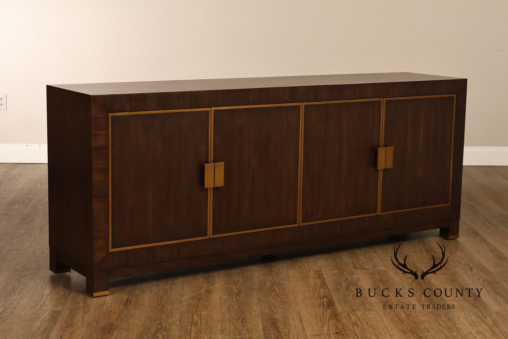 Restoration Hardware Contemporary Four-Door Credenza or Sideboard