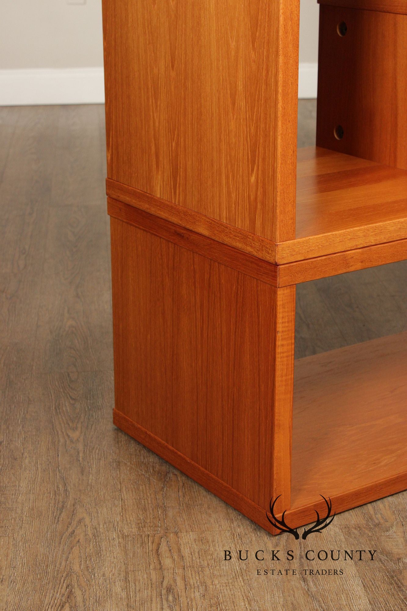Danish Modern Teak Modular Bookcase