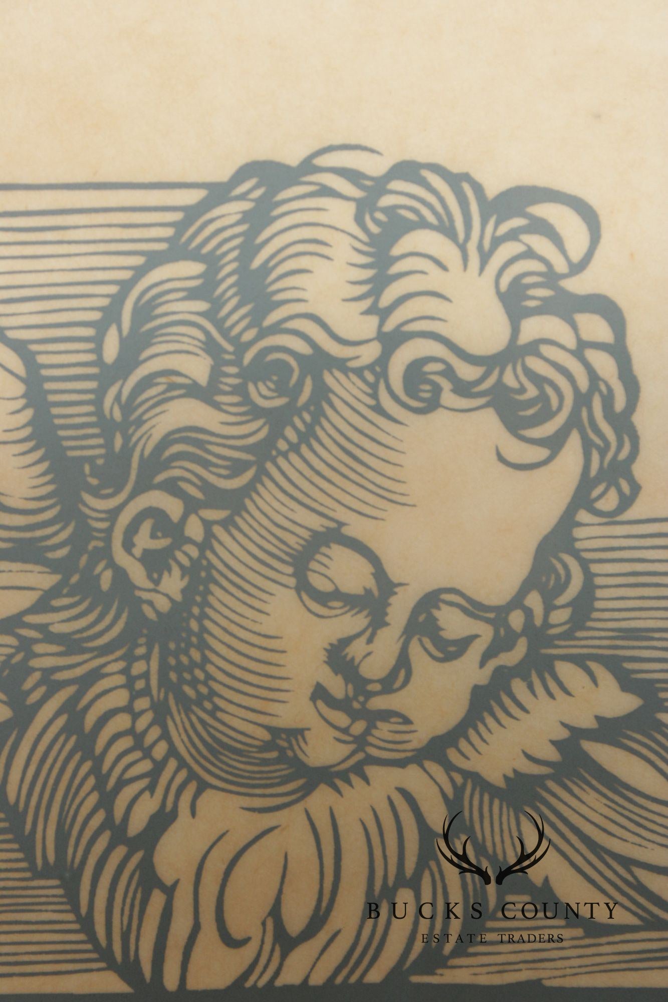 Allen Bjorkman Renaissance Style Print, 'Four Cherubs'