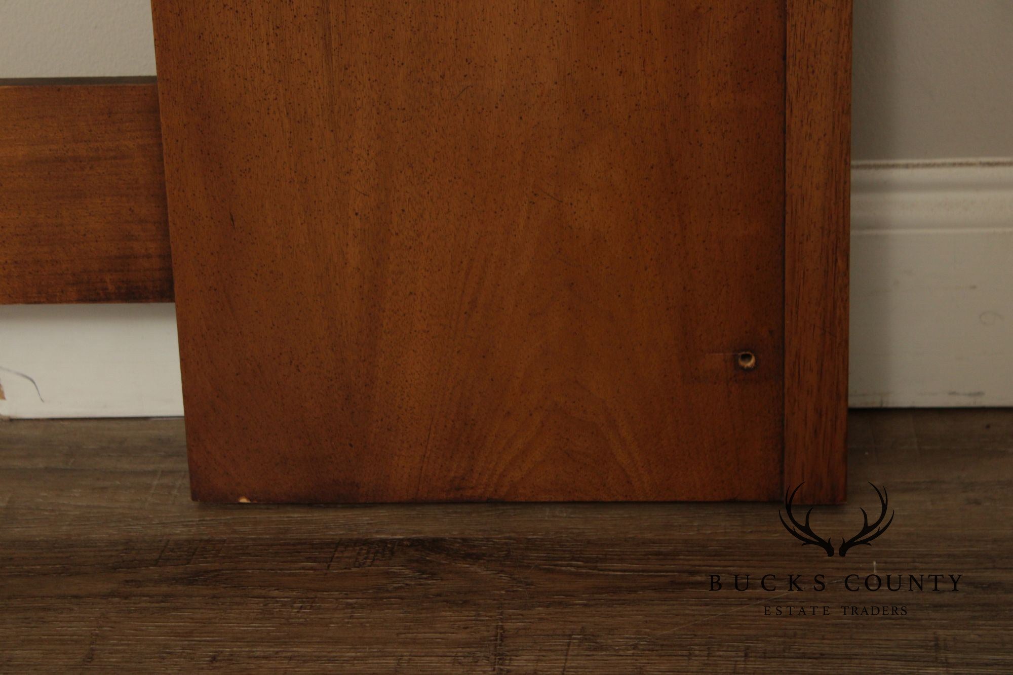 Drexel 'Meridian' King Size Walnut Headboard