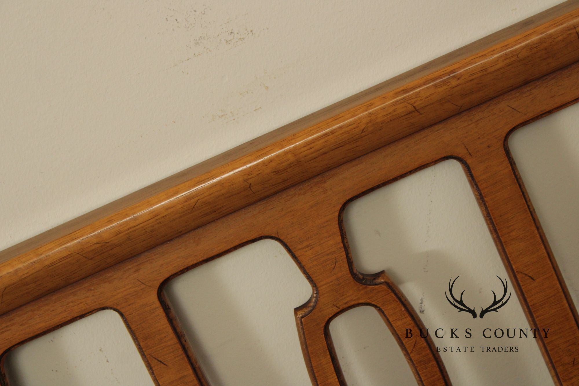 Drexel 'Meridian' King Size Walnut Headboard