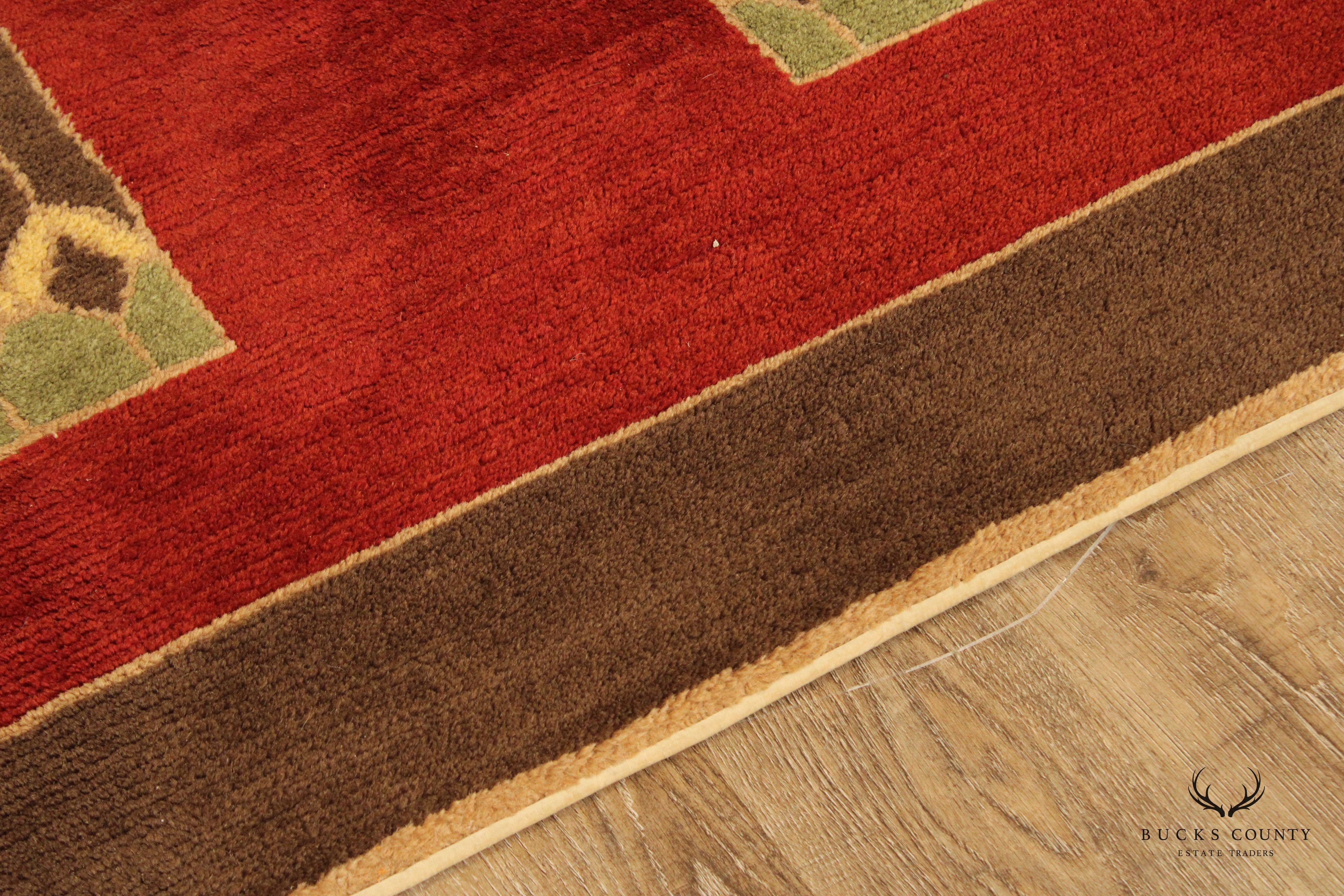 Stickley Arts & Crafts Style Wool Area Rug