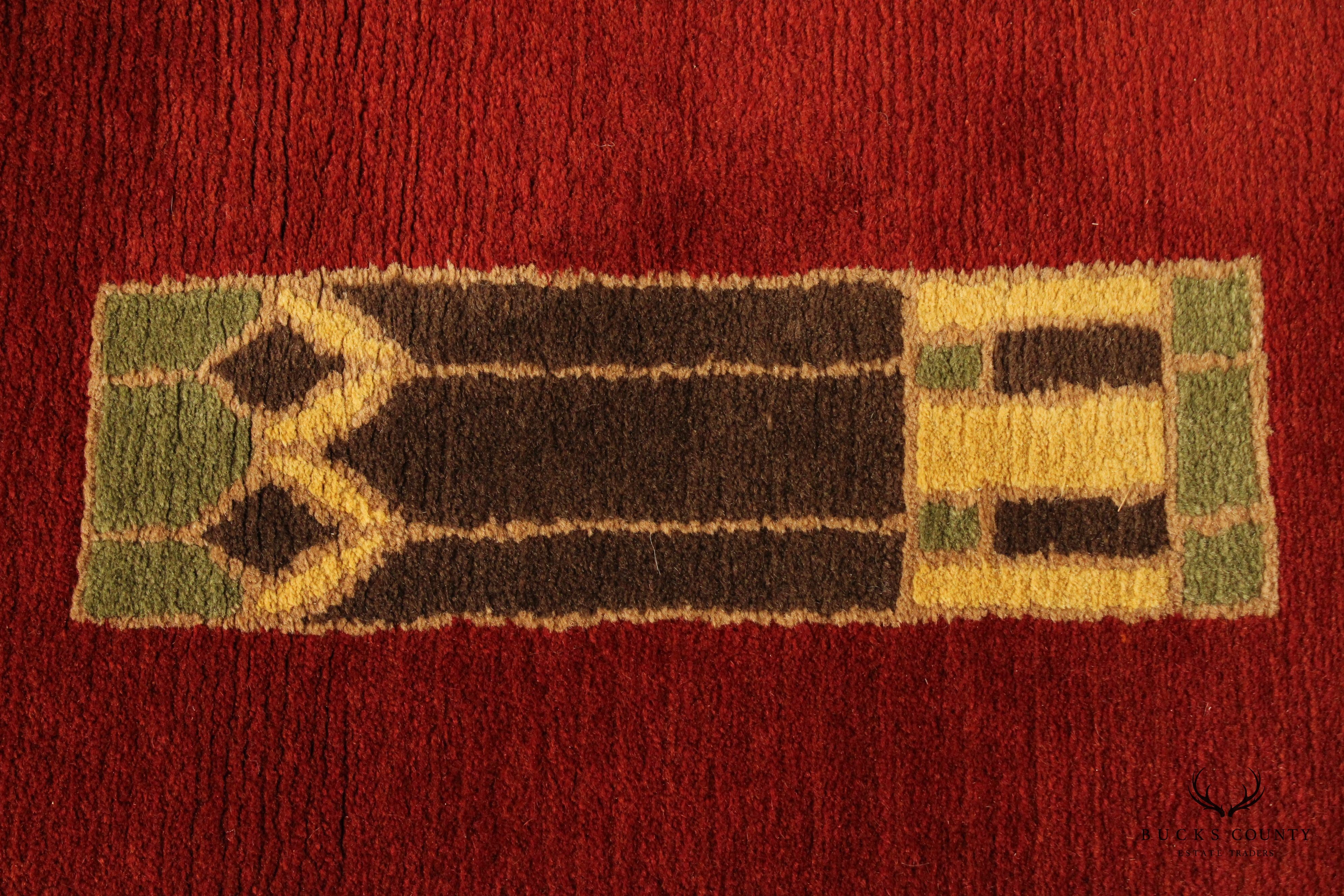 Stickley Arts & Crafts Style Wool Area Rug