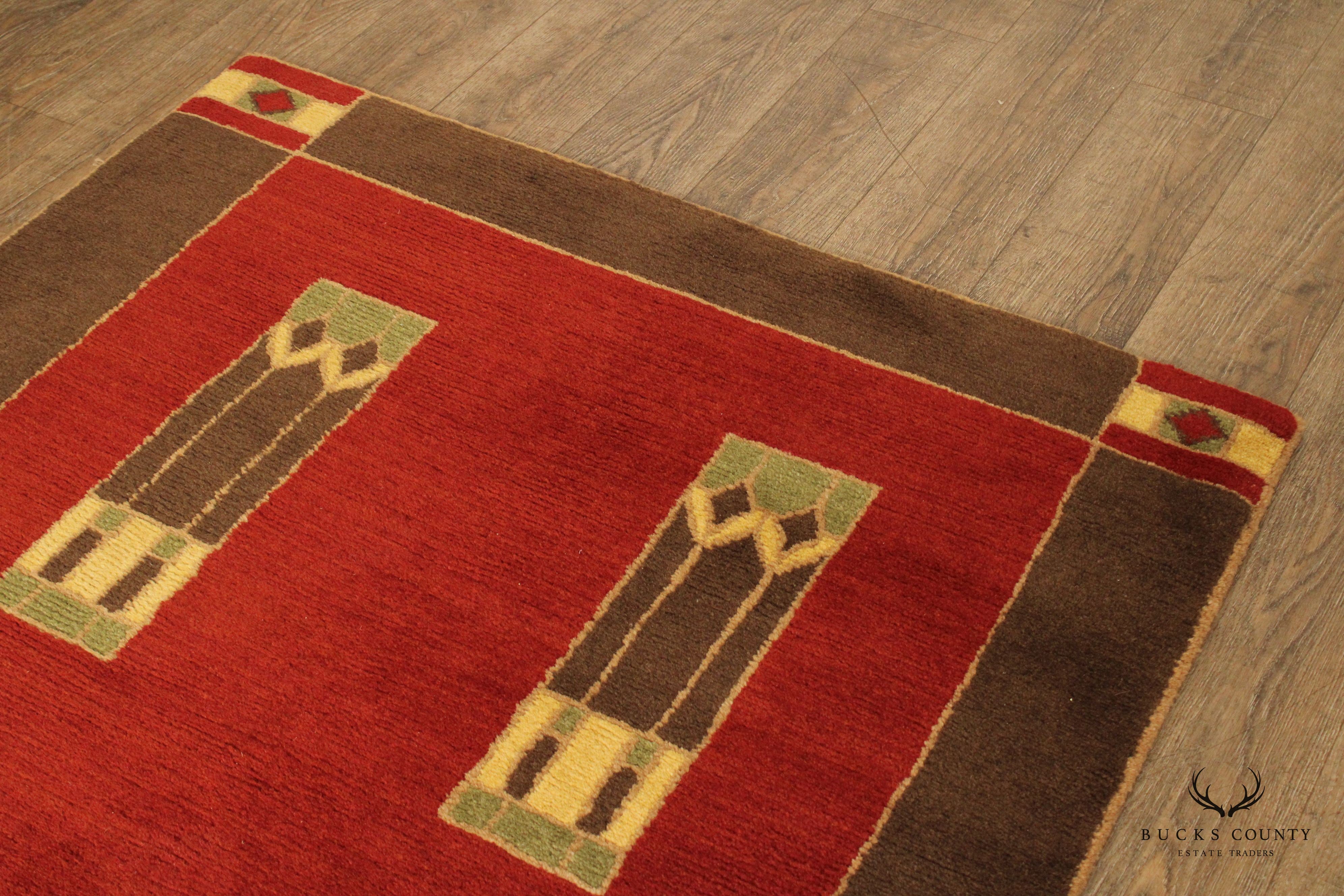 Stickley Arts & Crafts Style Wool Area Rug
