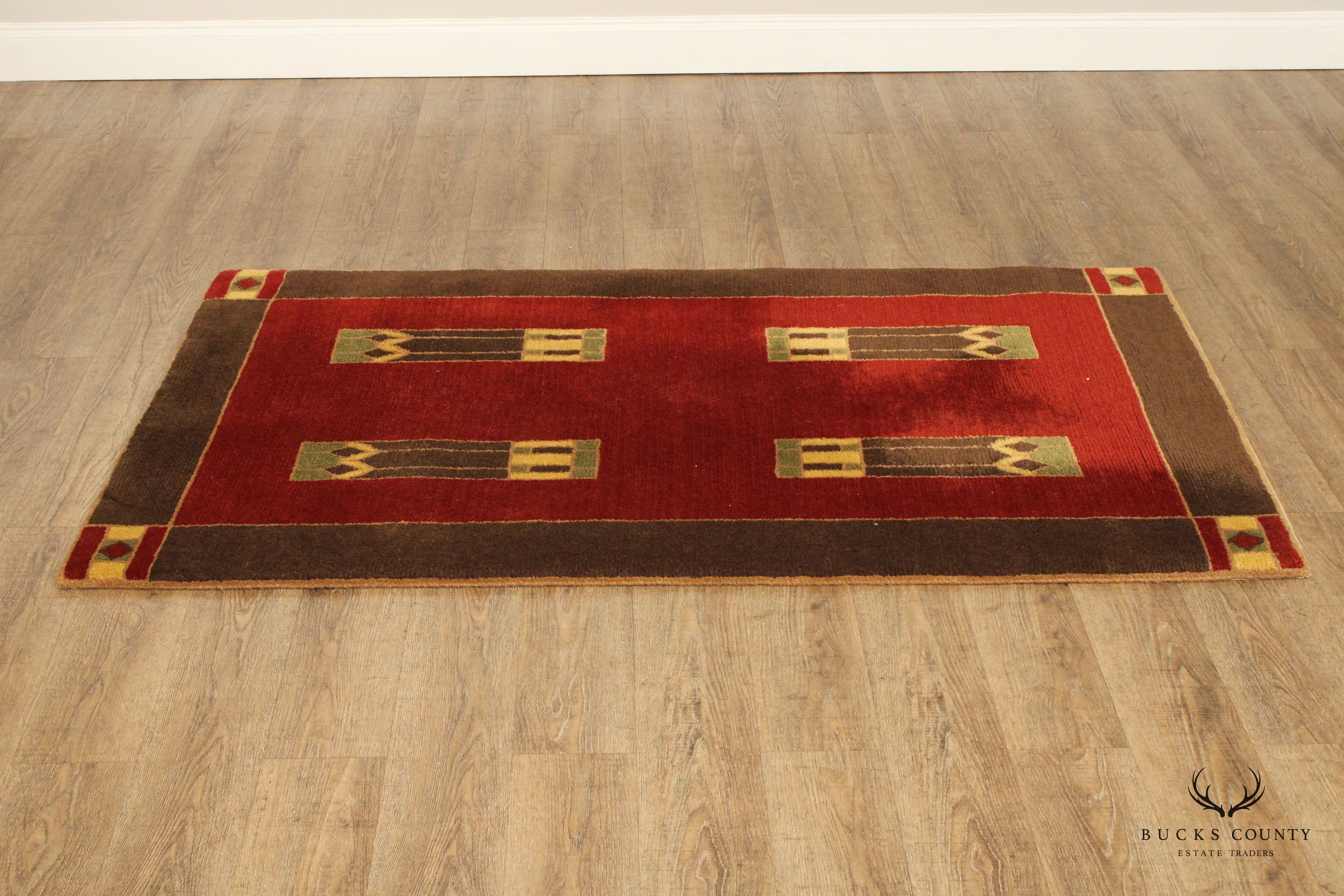Stickley Arts & Crafts Style Wool Area Rug