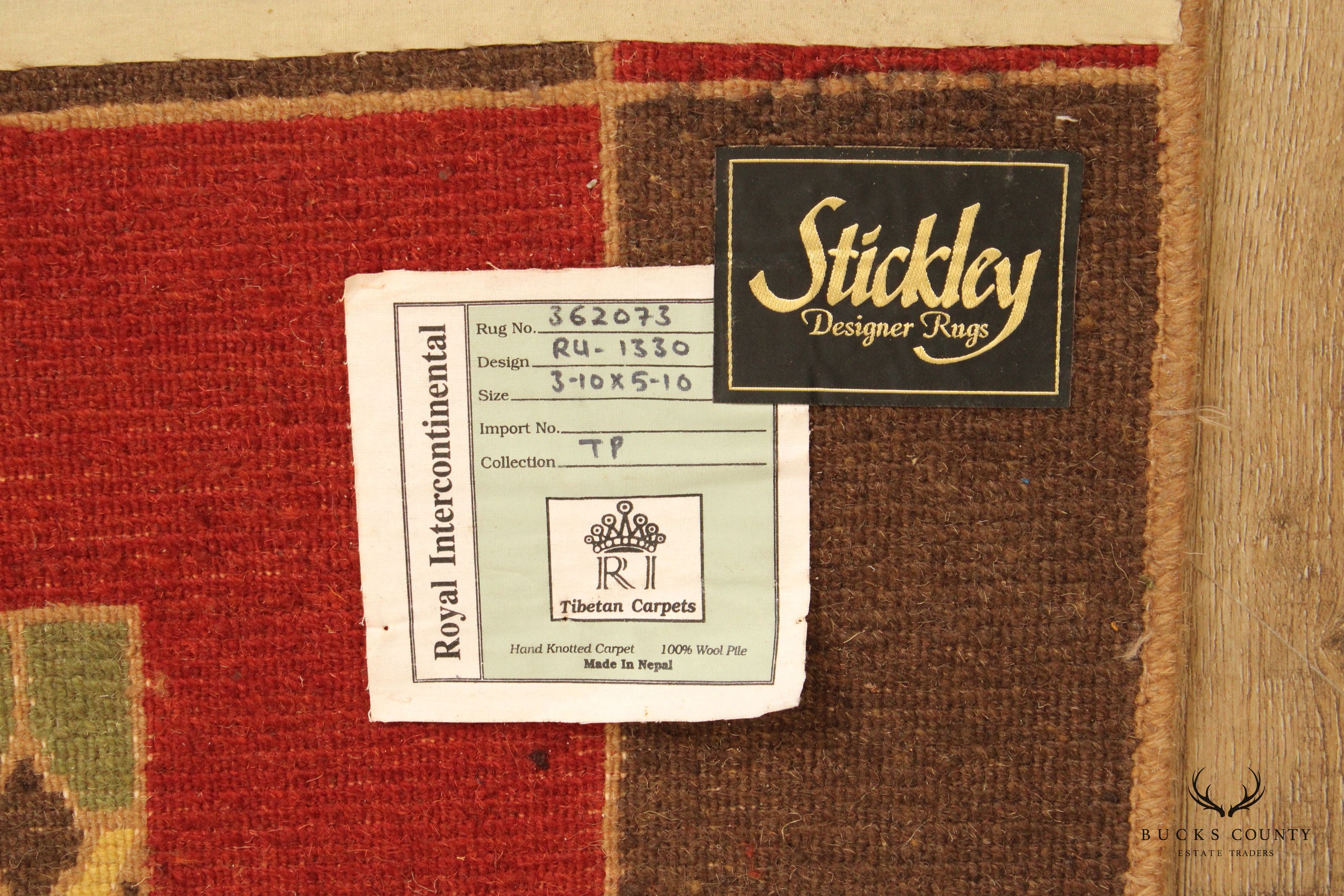 Stickley Arts & Crafts Style Wool Area Rug