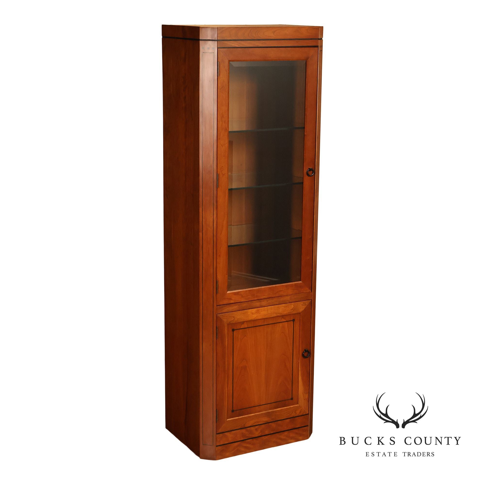 Stickley 21st Century Collection Cherry Curio Display Cabinet