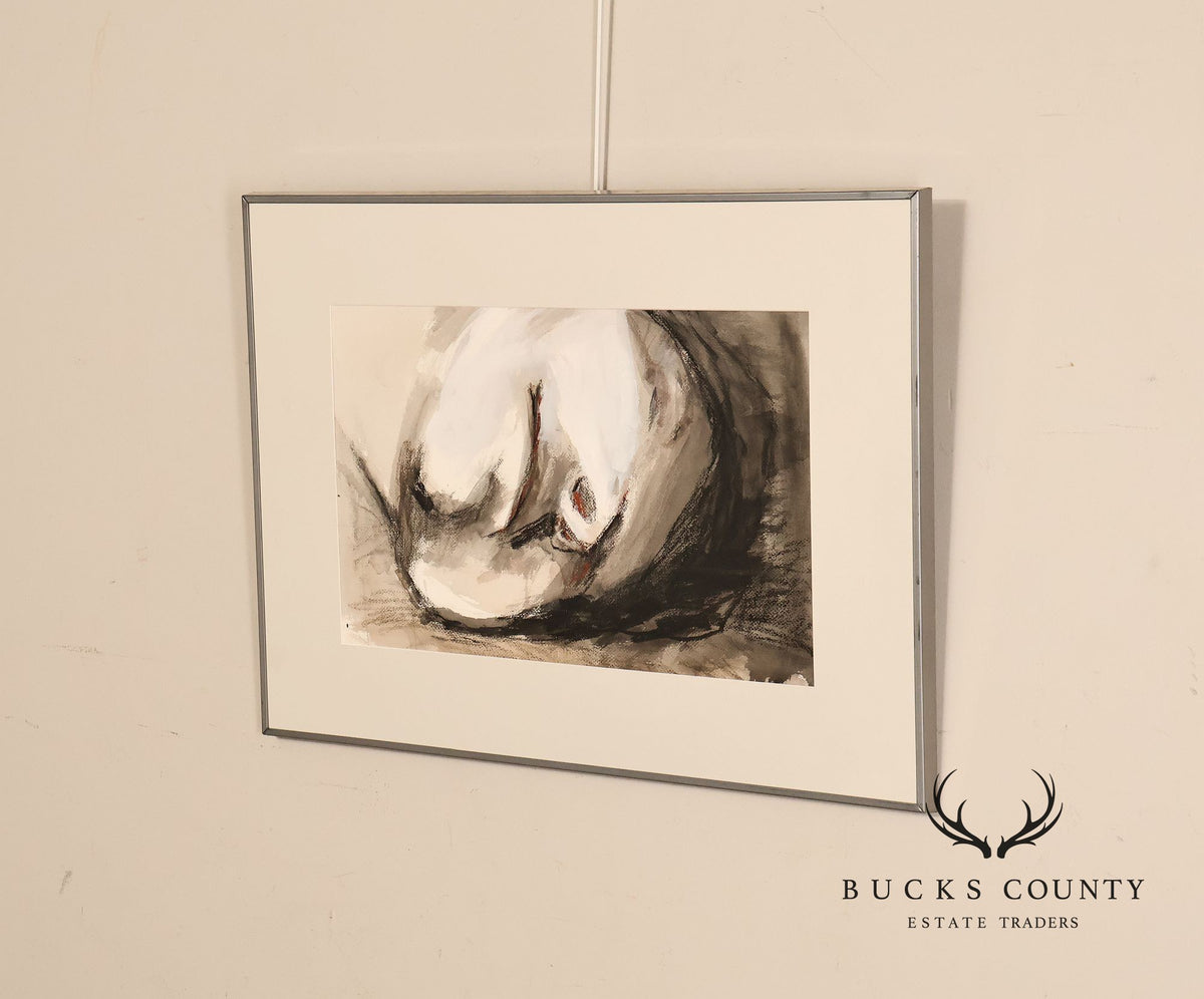 Anne Cooper Dobbins Mixed Media, Sleeping