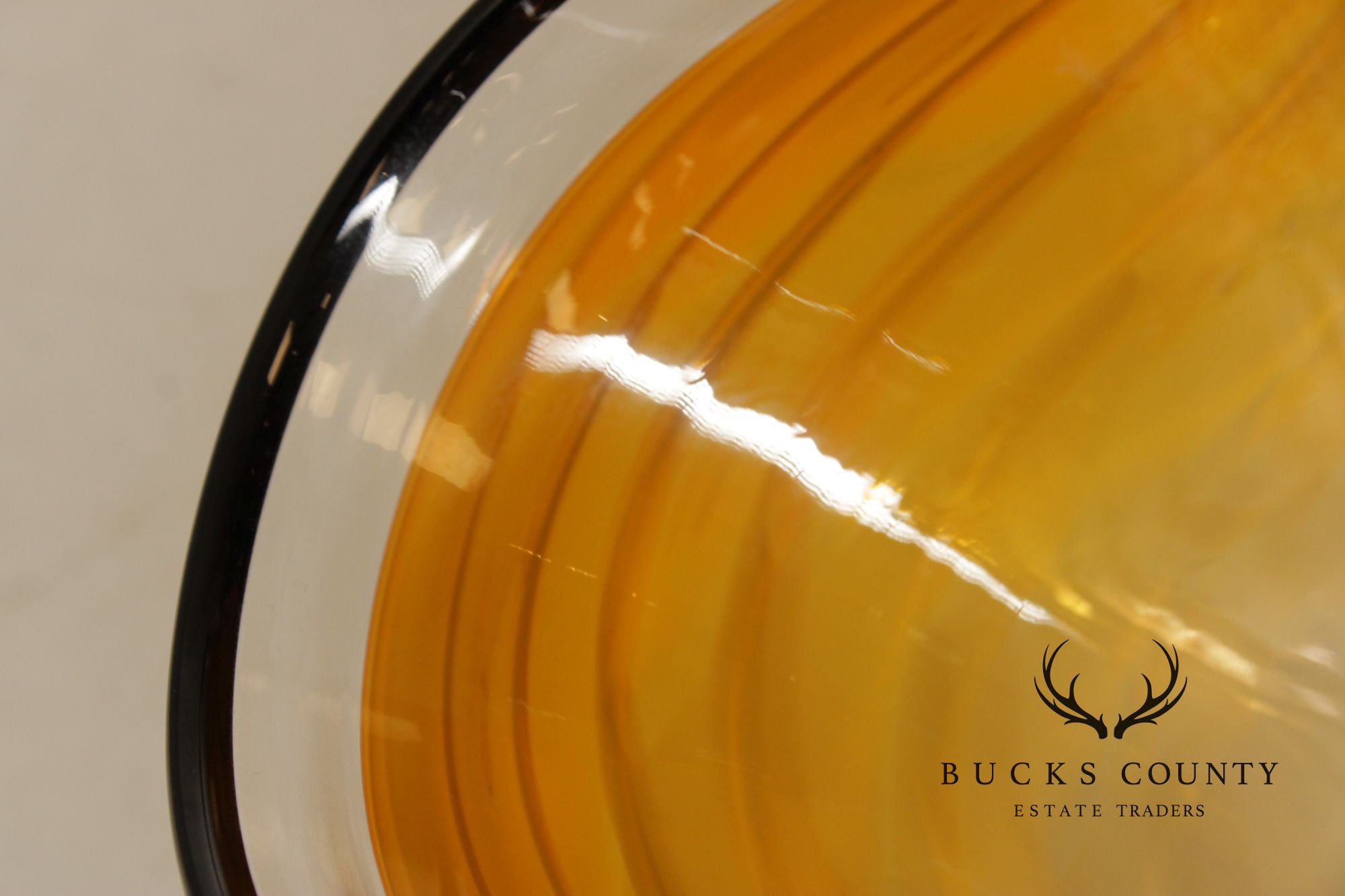 La Chaussee Contemporary Art Glass Bowl