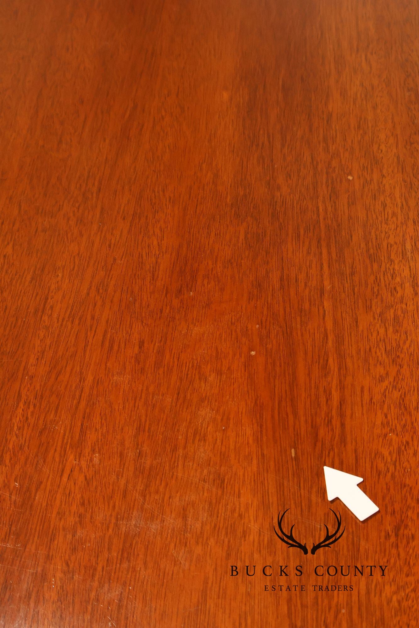 Baker Furniture Company Regency Style Mahogany Double Pedestal Dining Table With Satinwood Banding And Extension Leaves