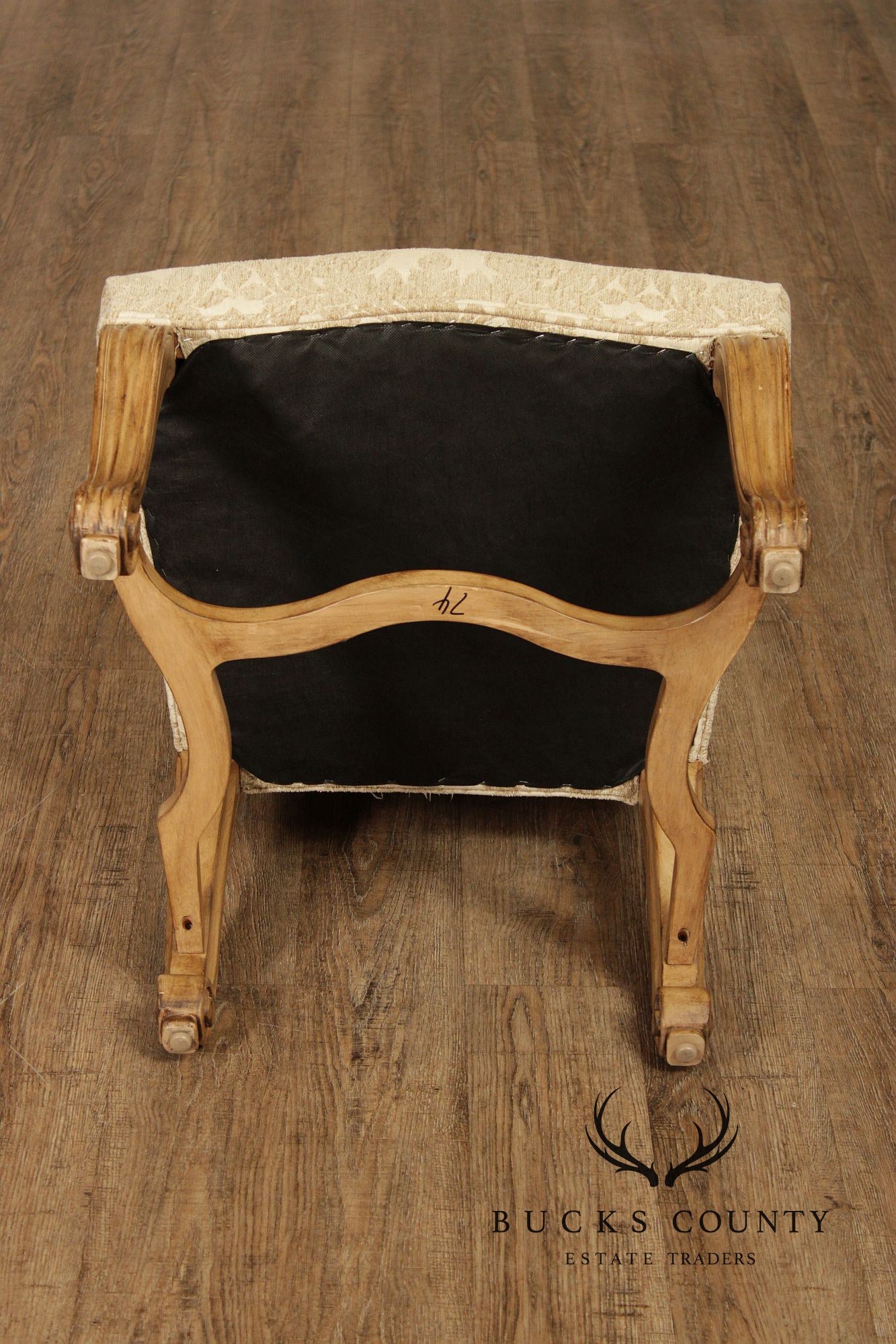 Bernhardt European Provincial Style Set Of 10 Upholstered Dining Chairs