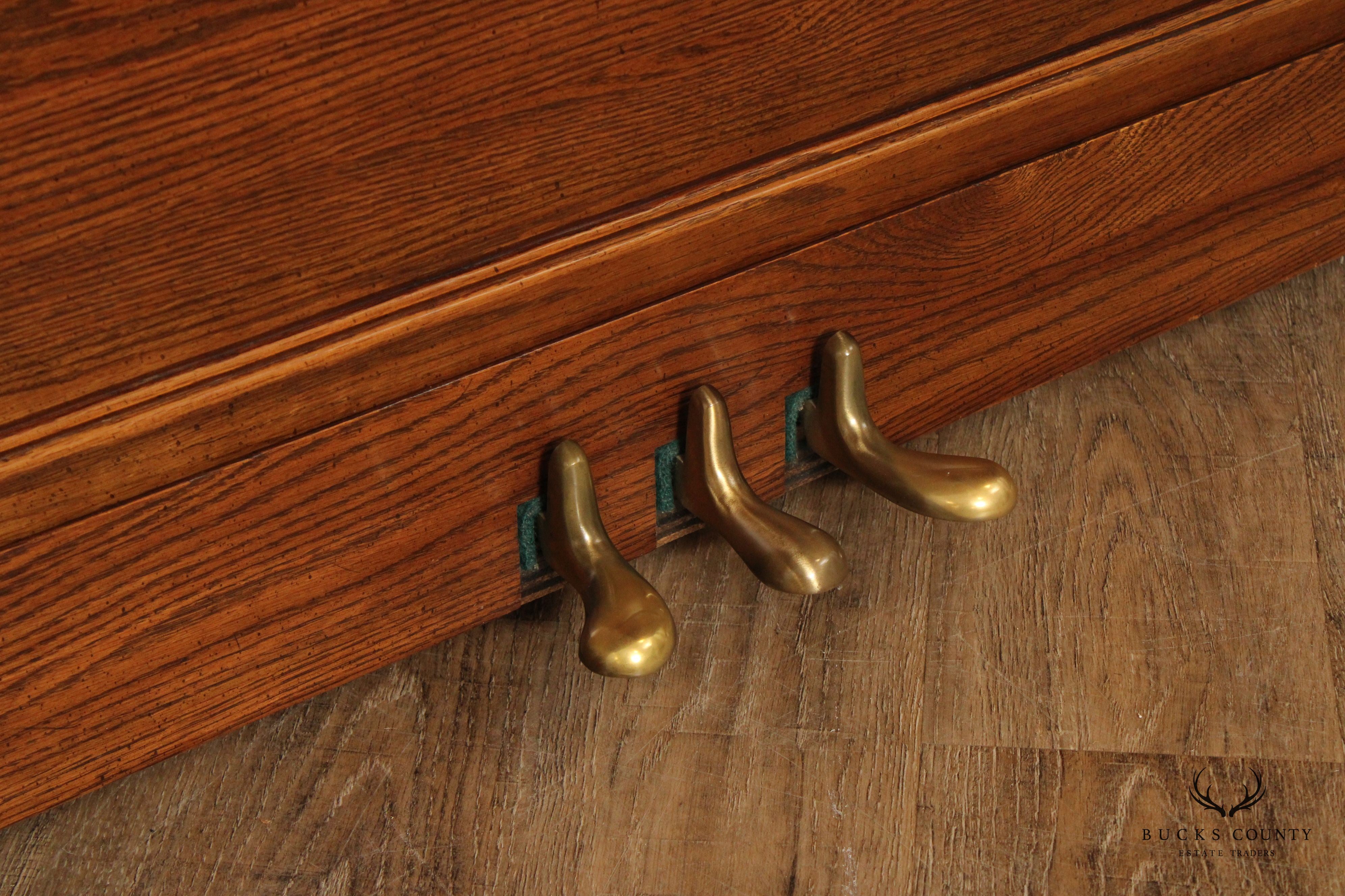 Rudolf Conservatory Oak Upright Piano With Marantz Pianocorder And Bench