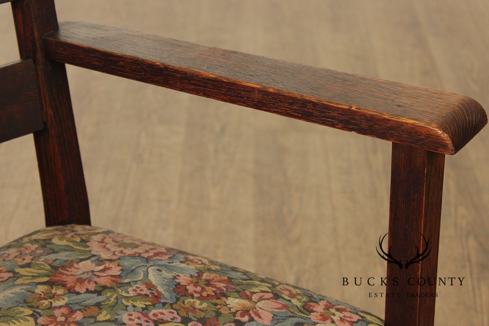 Stickley Brothers Quaint Furniture Mission Oak Armchair