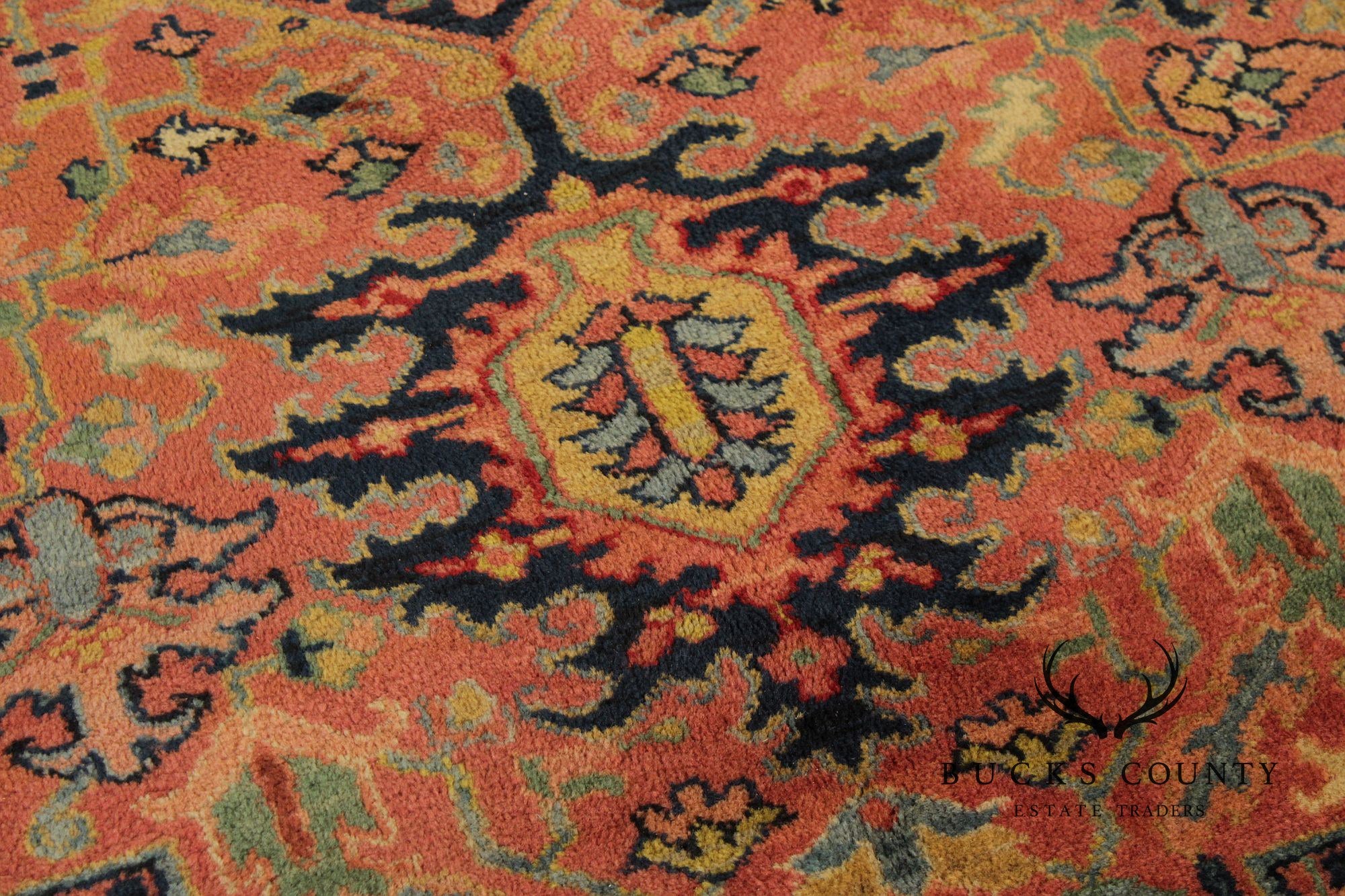 Karastan Heriz Style Room Size Wool Rug 8.8 X 12