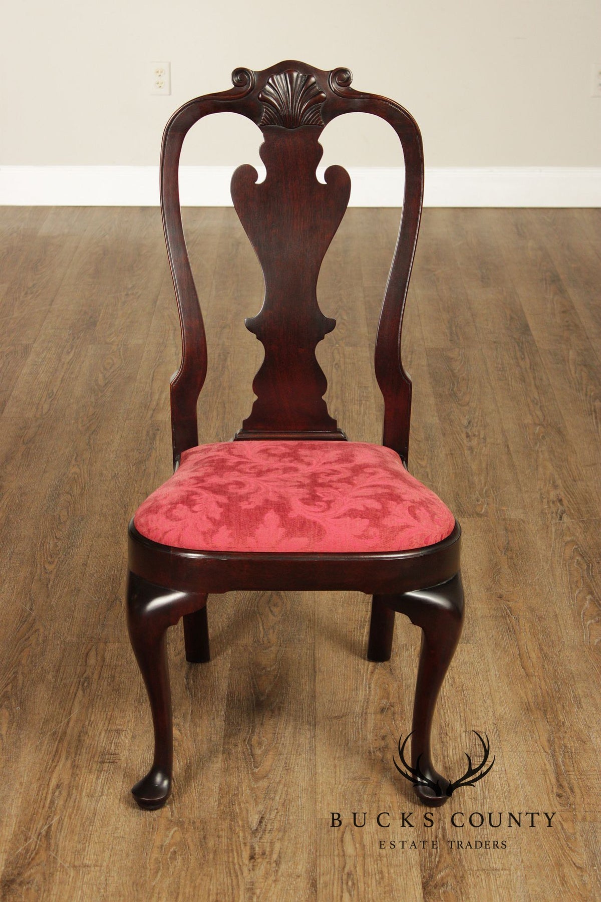Stickley Colonial Williamsburg Set Of Six Mahogany Dining Chairs