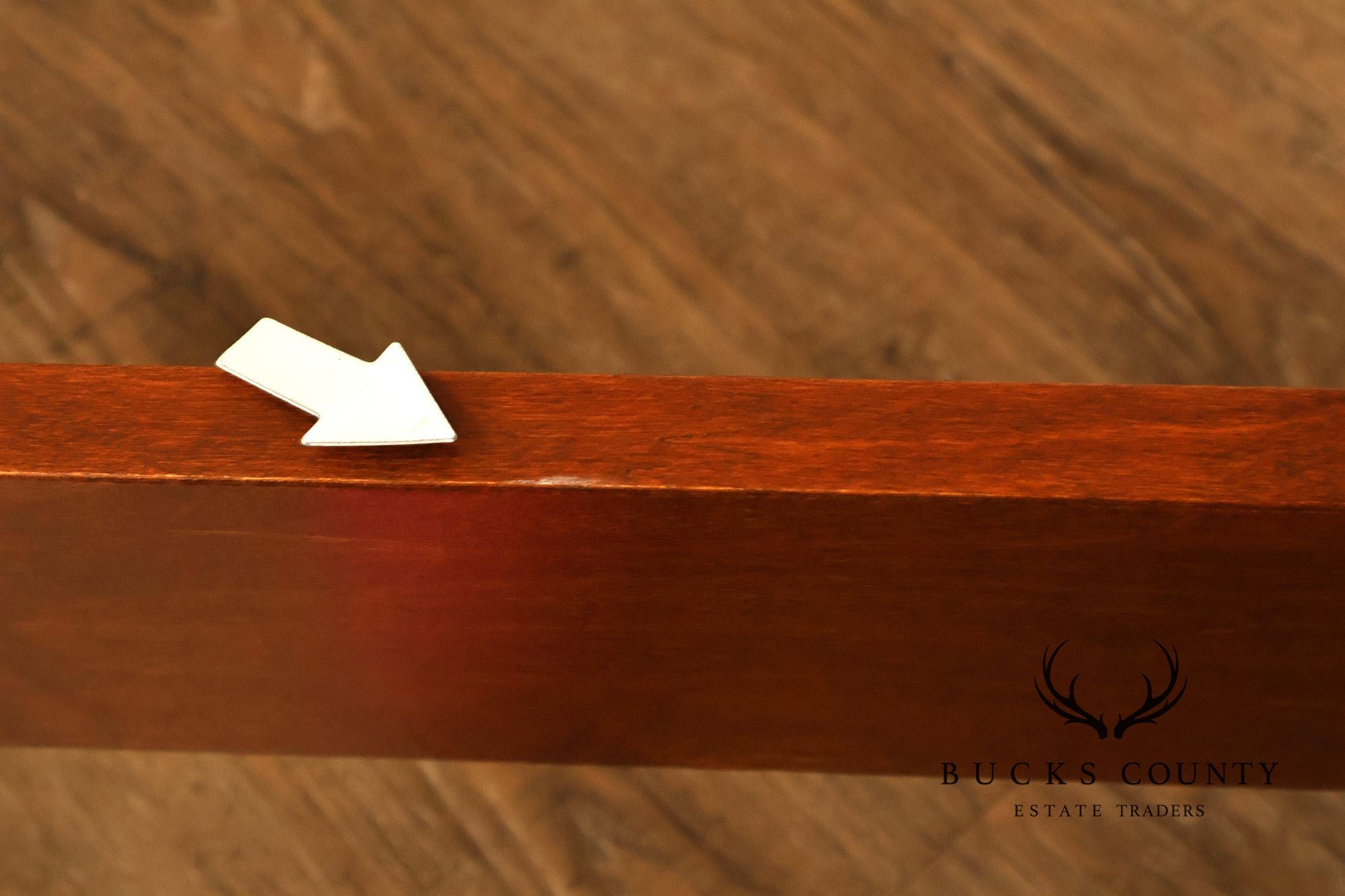 Kincaid Furniture Mission Style Cherry Slatted King Size Sleigh Bed