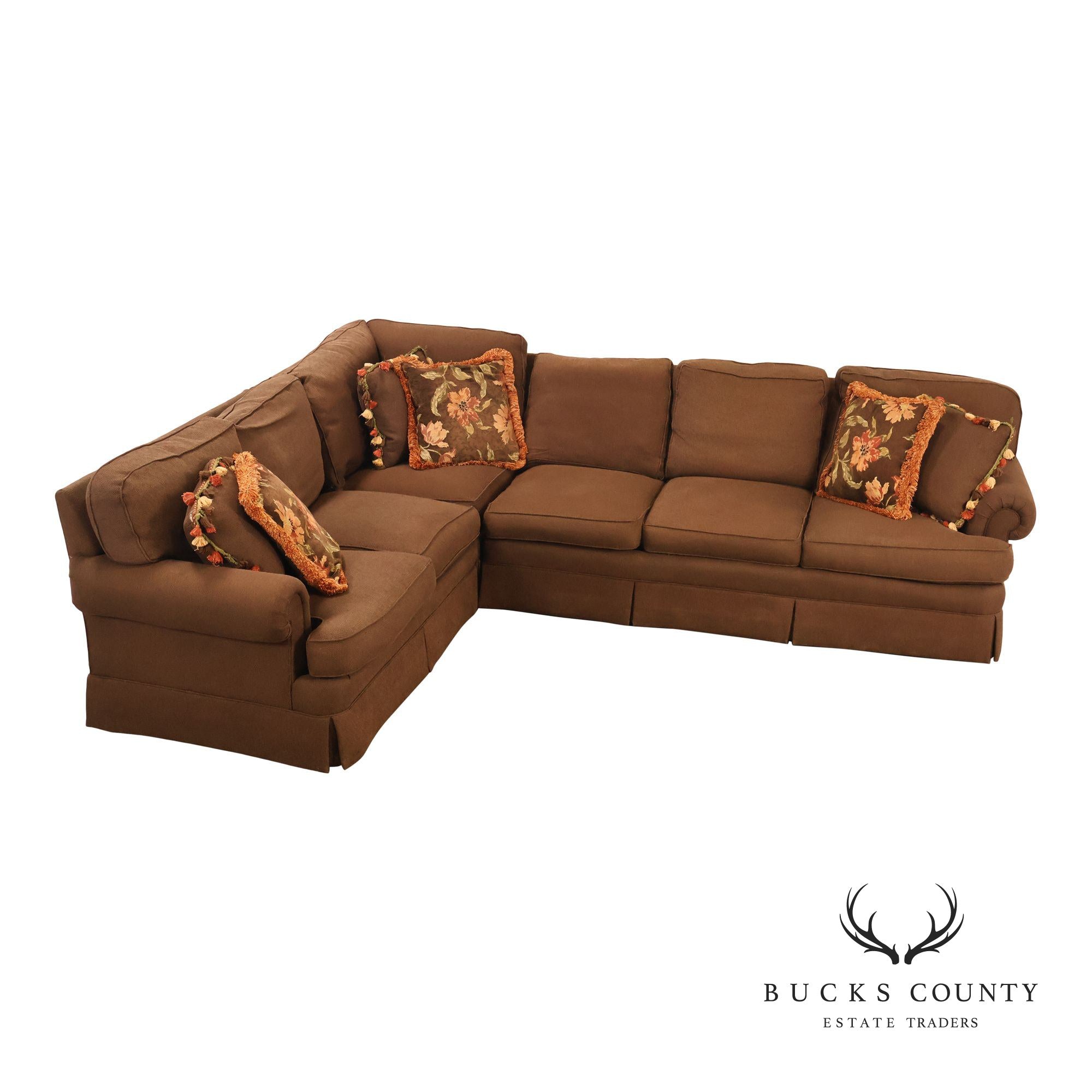 Sherrill Furniture Left-Facing Sectional Sofa