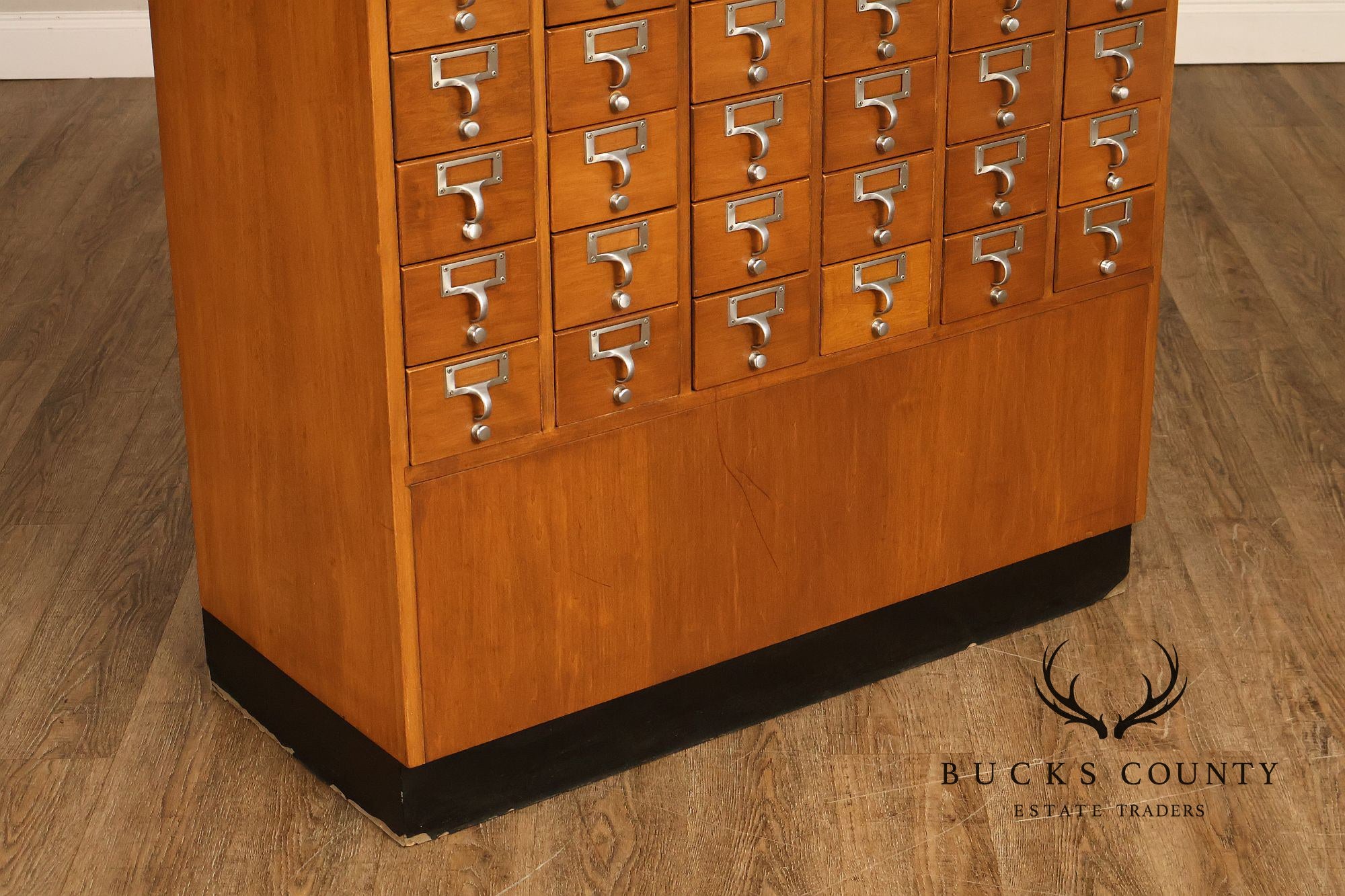 Mid Century 60-Drawer Library Card Catalog
