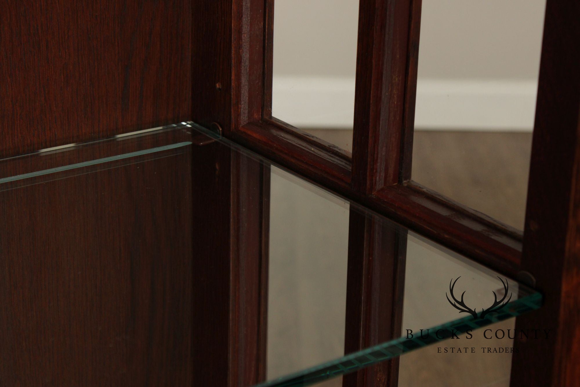 Stickley Mission Collection Oak Display Cabinet