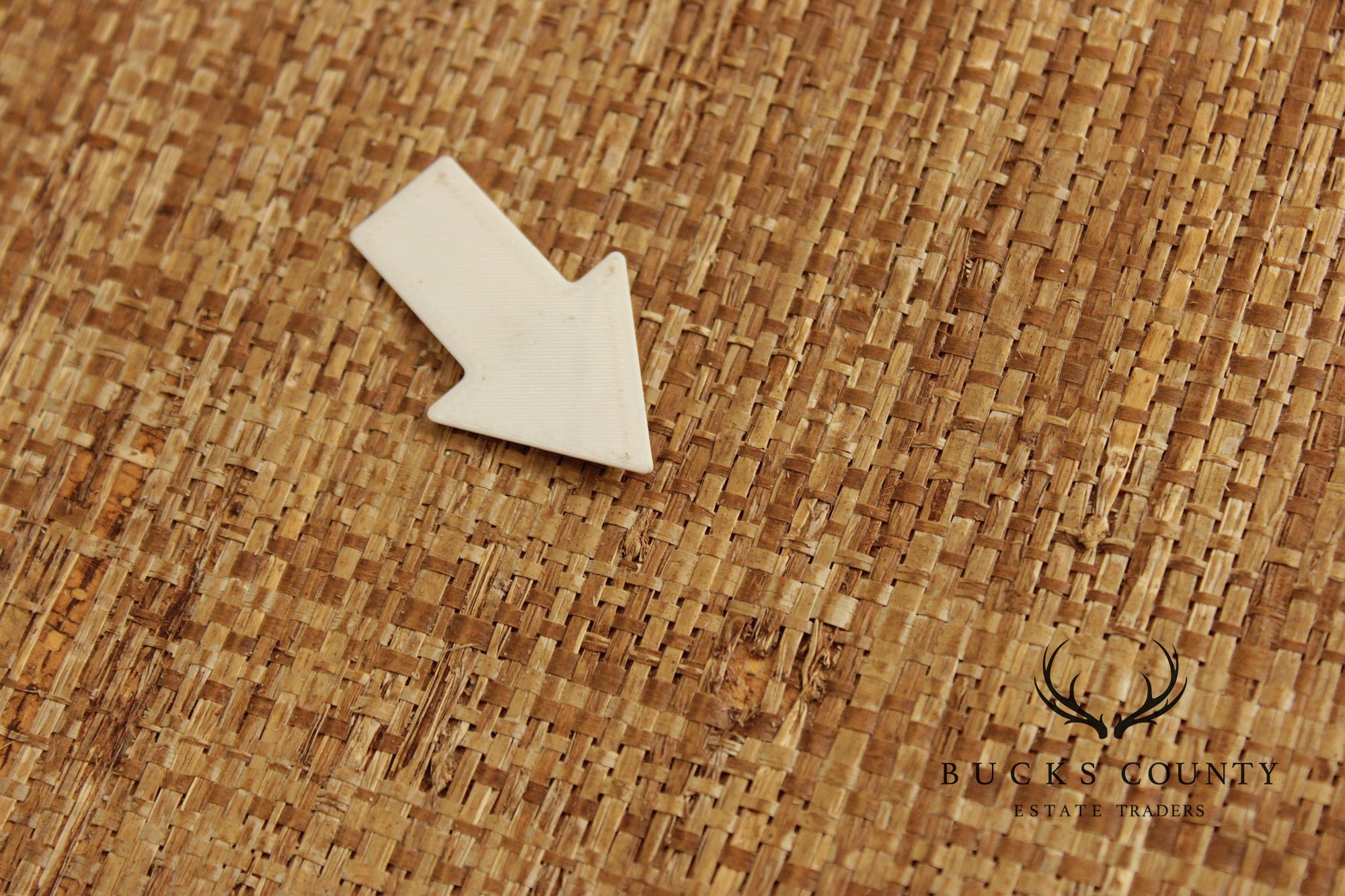 Vintage Bamboo And Rattan Writing Desk