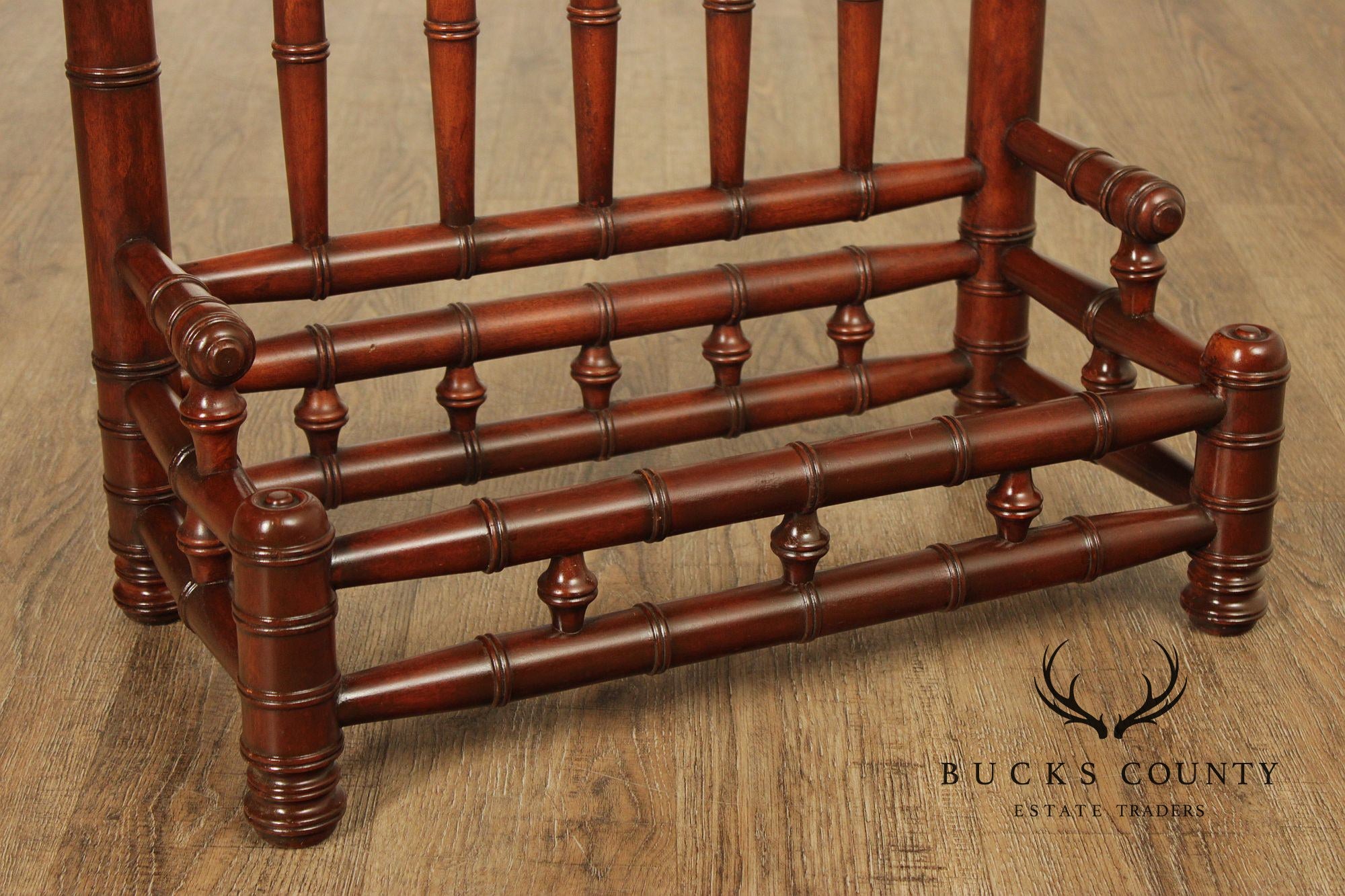 Aesthetic Movement Style Faux Bamboo Hall Tree