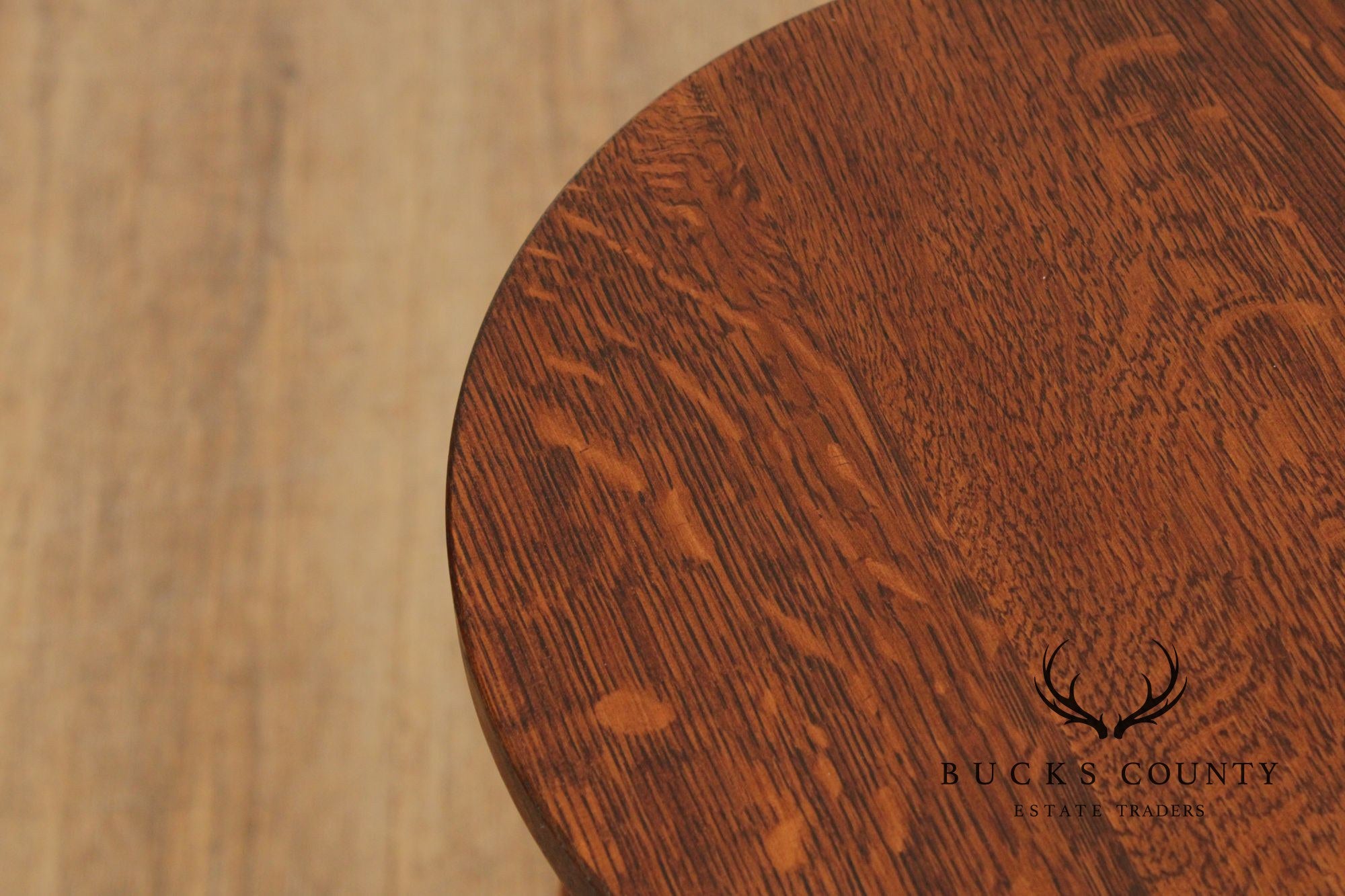Warren Hile Studio Custom Crafted Mission Oak Fern Stand
