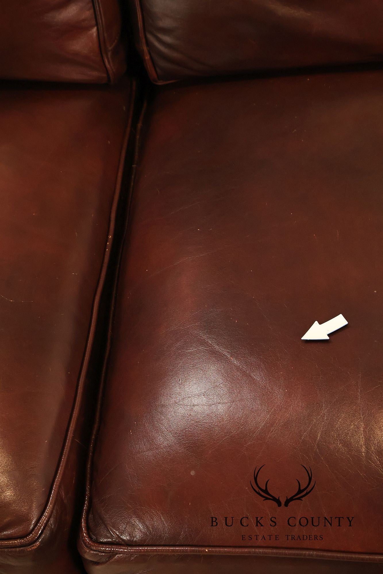 Hancock & Moore Traditional Leather Loveseat